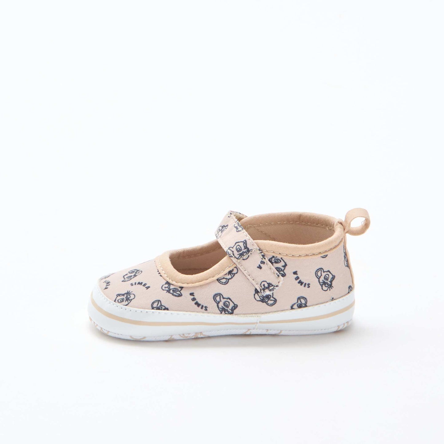 Disney Hook-and-Loop Ballet Flats BEIGE