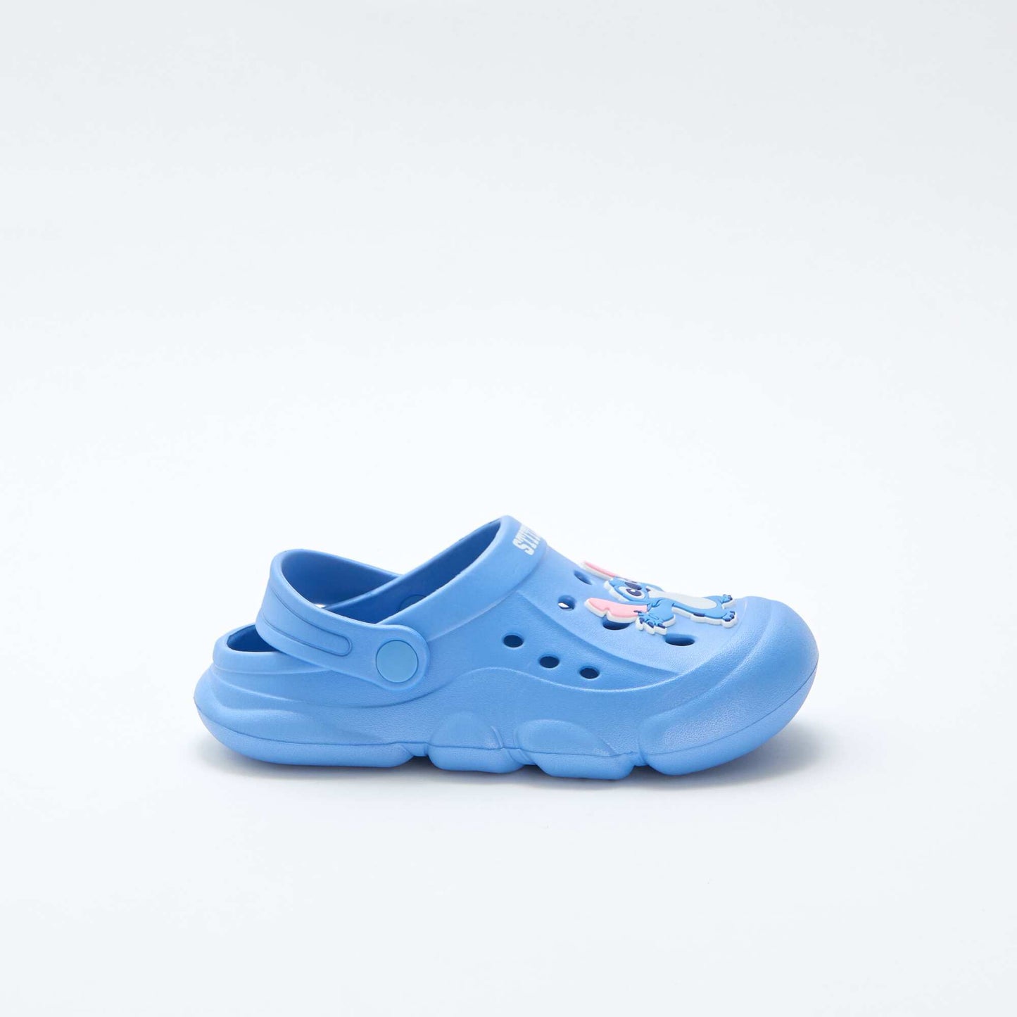 Animated 'Disney' 'Stitch' plain mules BLUE