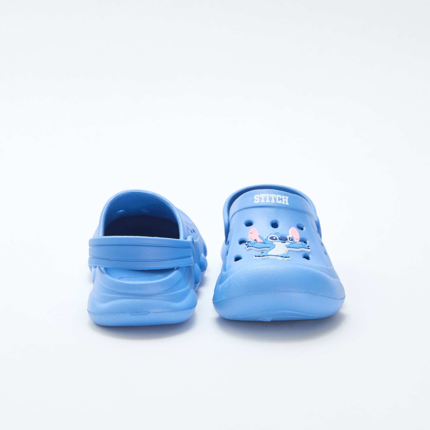 Animated 'Disney' 'Stitch' plain mules BLUE