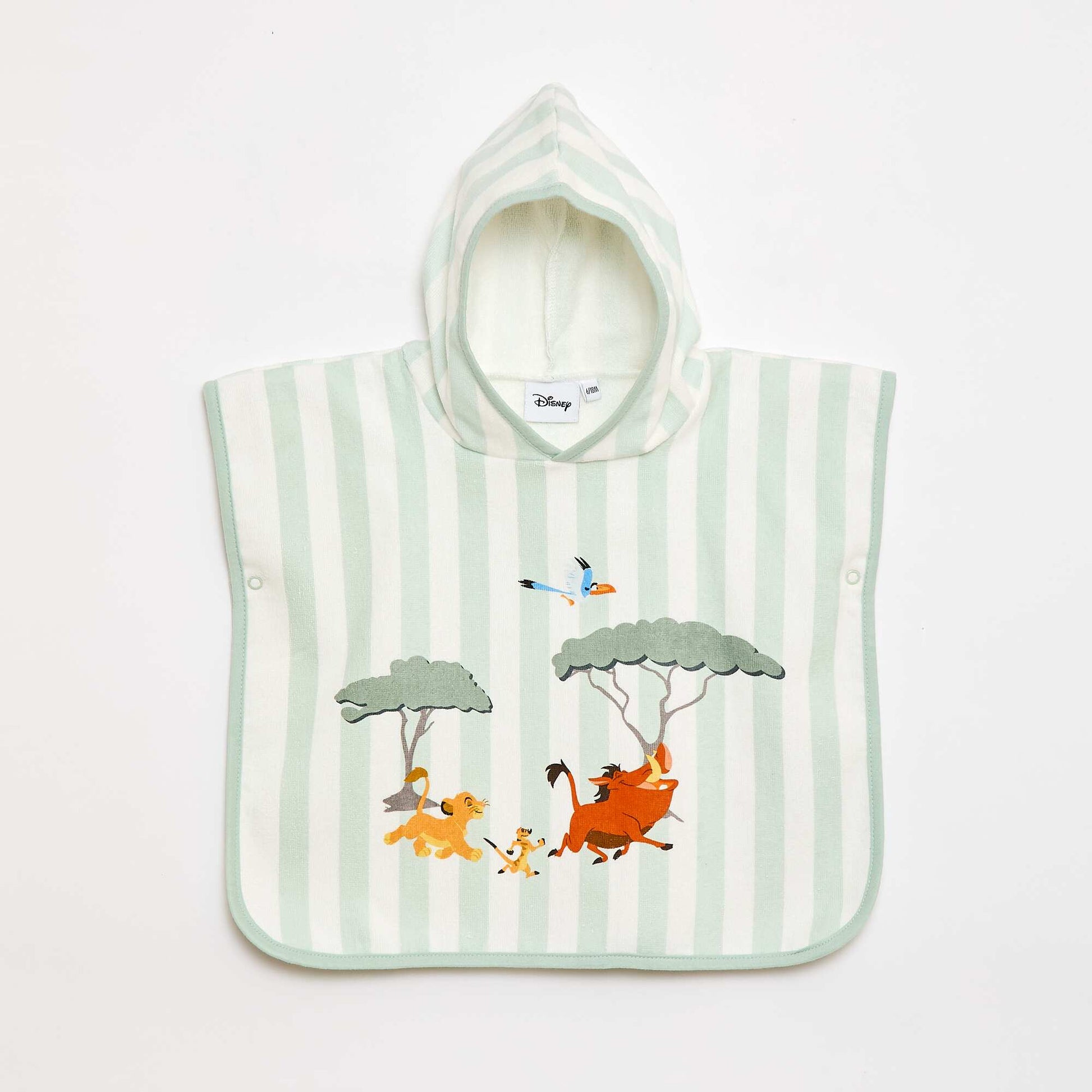 Disney 'The Lion King' Bath Cape GREEN