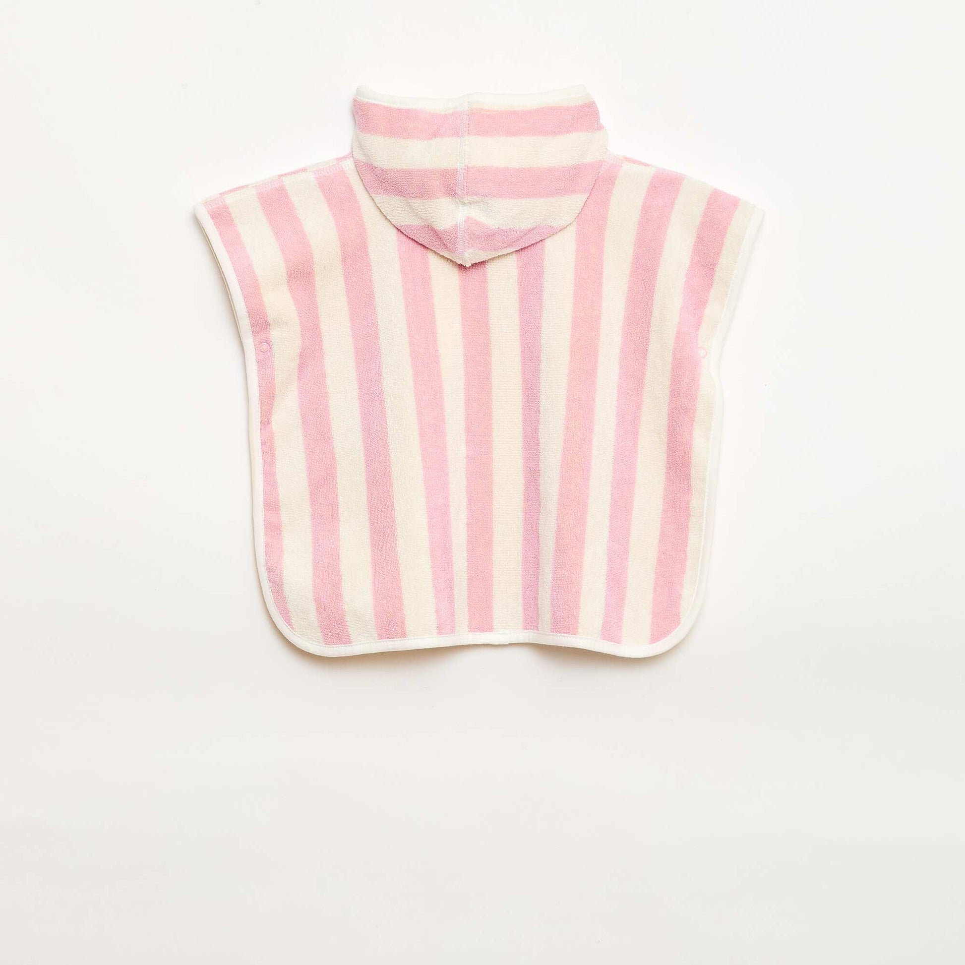 Reversible Terry Bath Poncho PINK