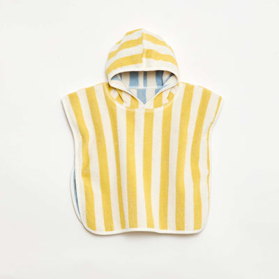 Reversible Terry Hooded Towel YELLOW
