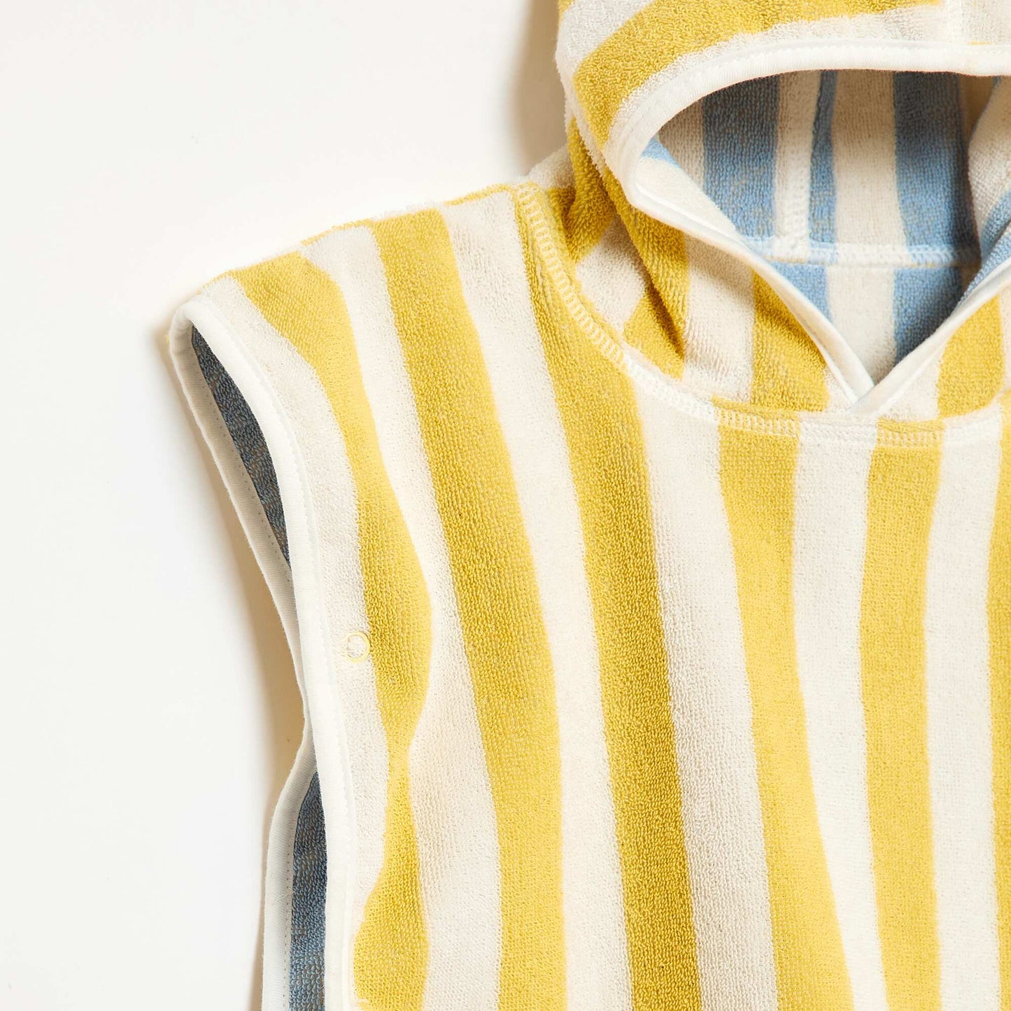 Reversible Terry Hooded Towel YELLOW
