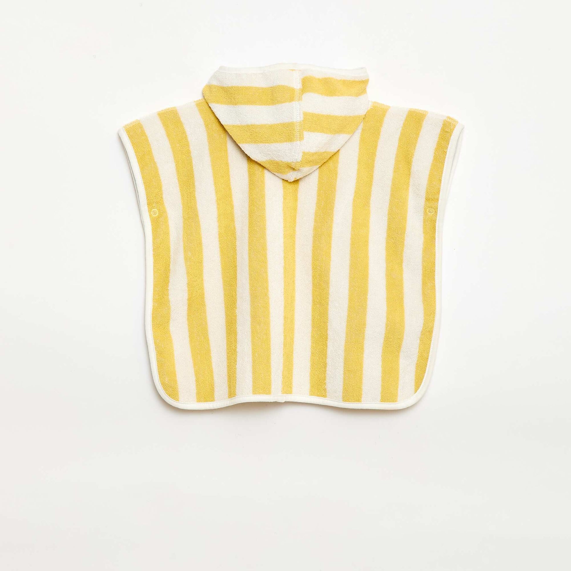 Reversible Terry Hooded Towel YELLOW