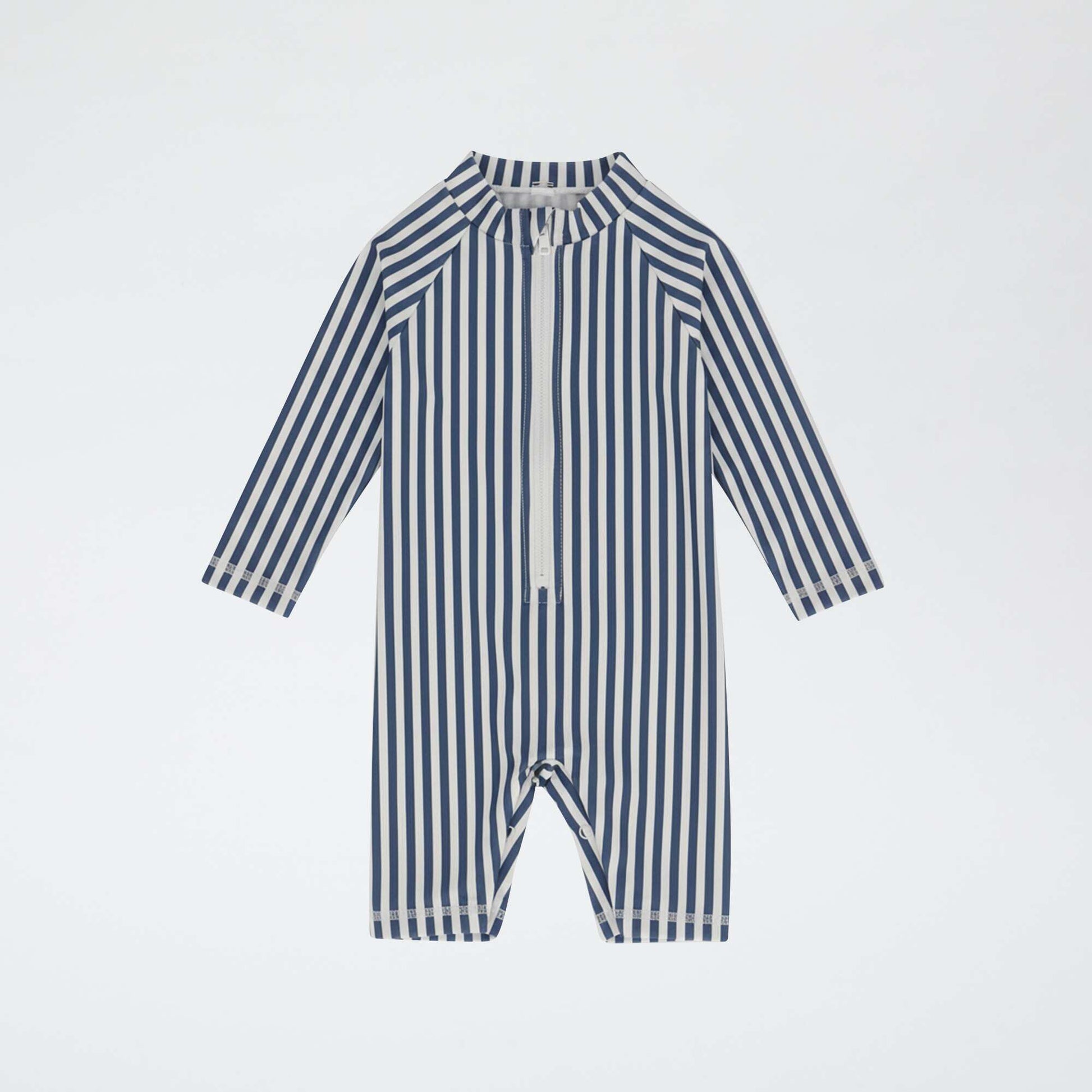 Long-Sleeve Swimsuit BLUE