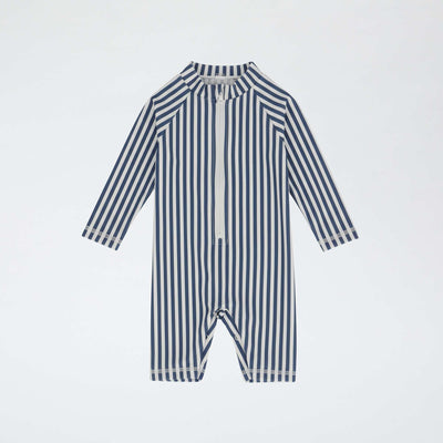 Long-Sleeve Swimsuit BLUE