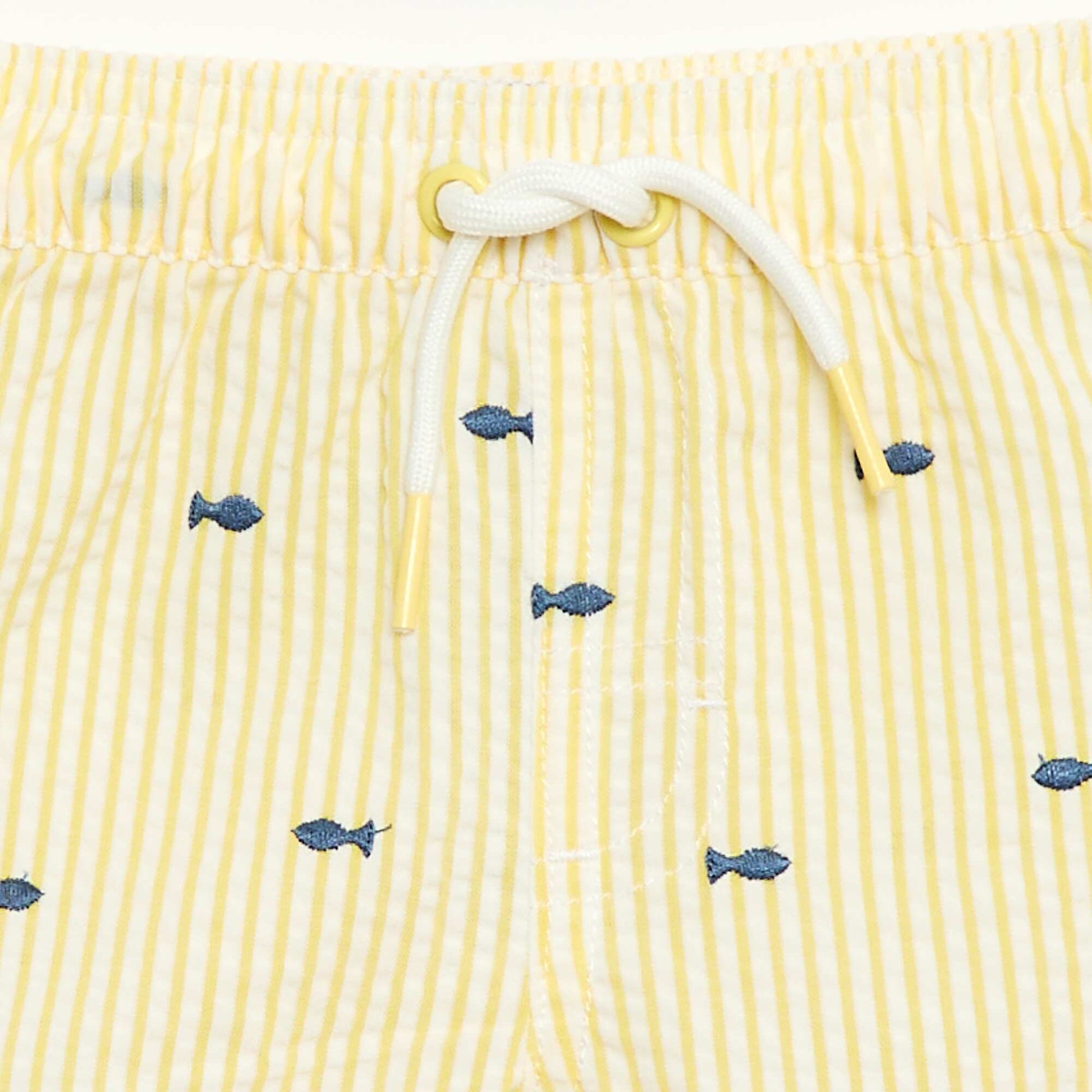 Patterned swim shorts YELLOW