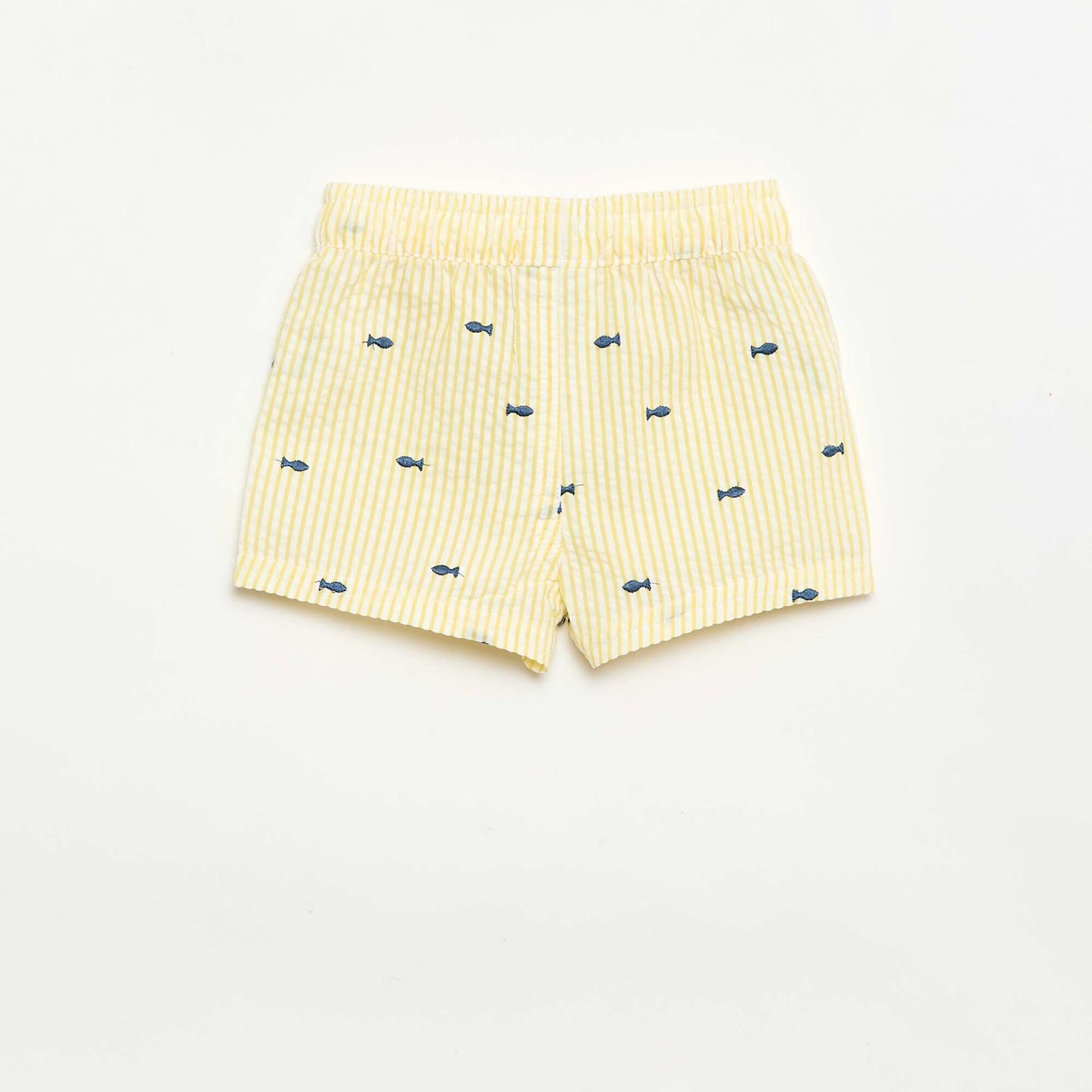 Patterned swim shorts YELLOW