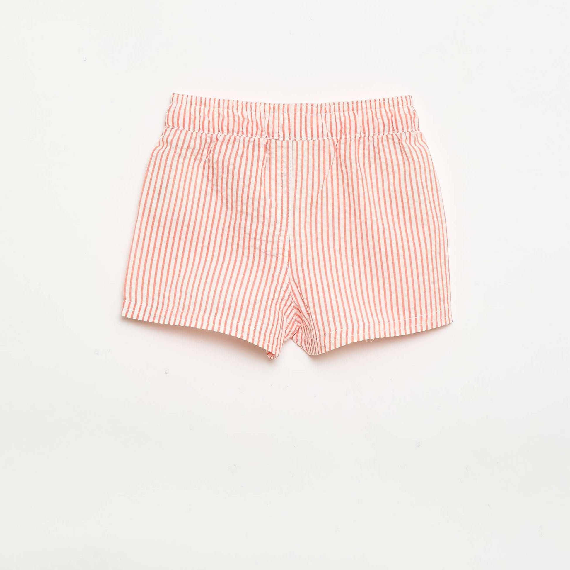 Patterned swim shorts RED