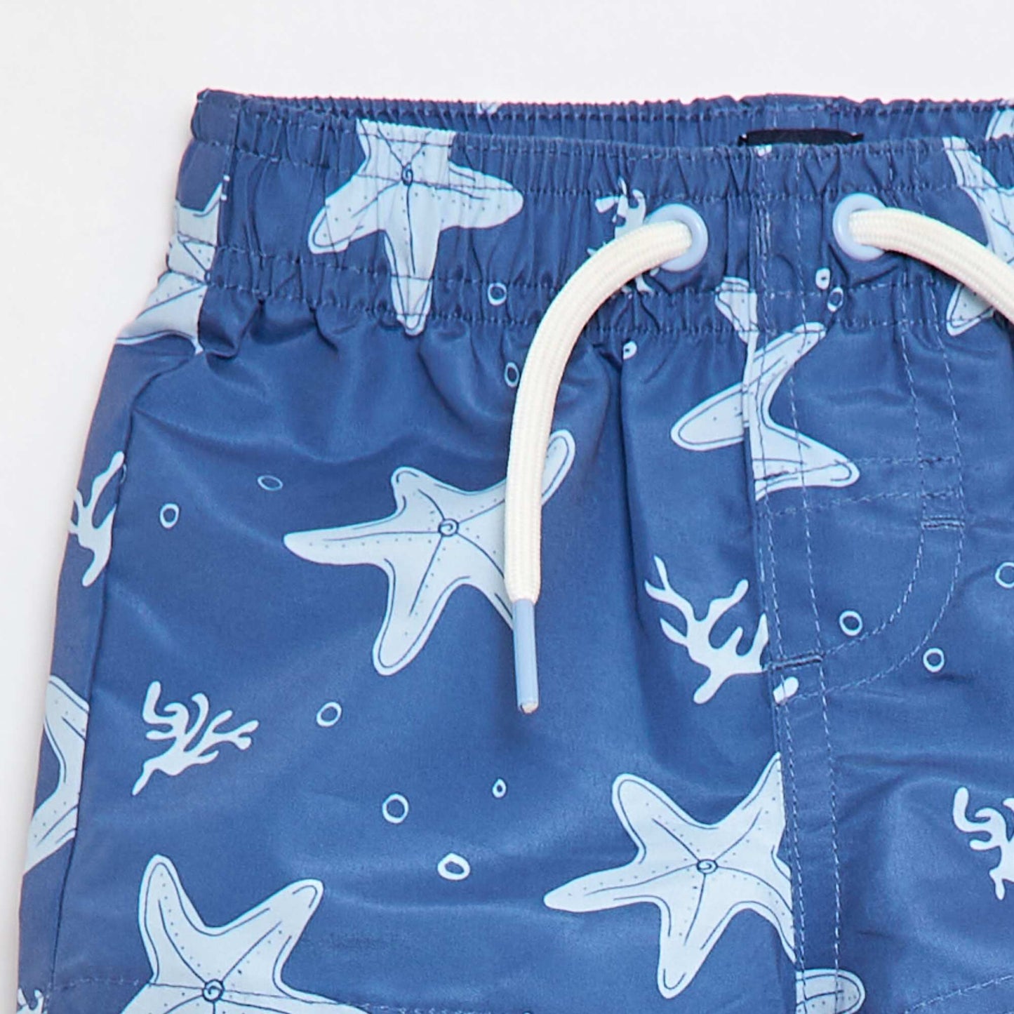 Patterned Swim Shorts BLUE