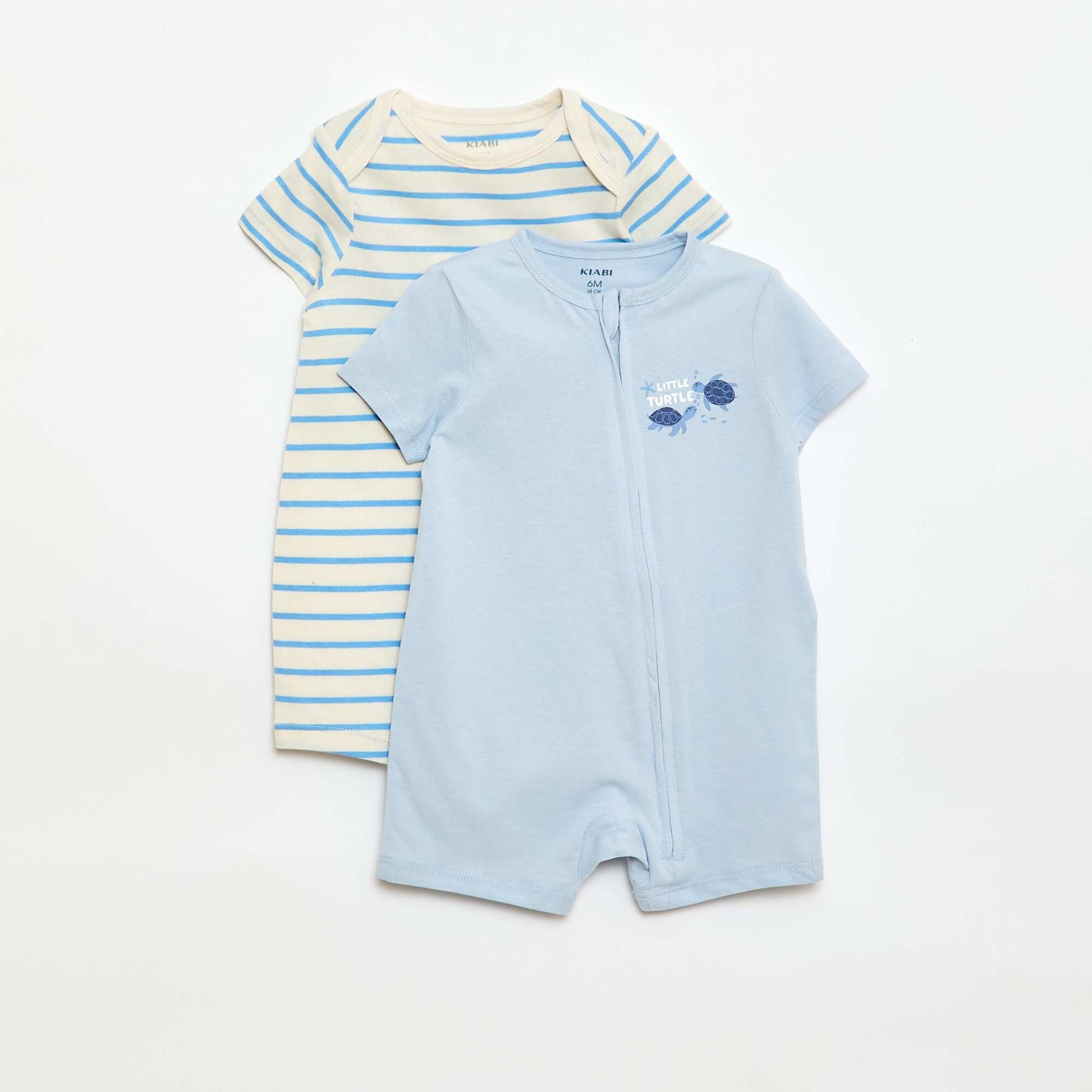 Cotton Sleepsuit BLUE