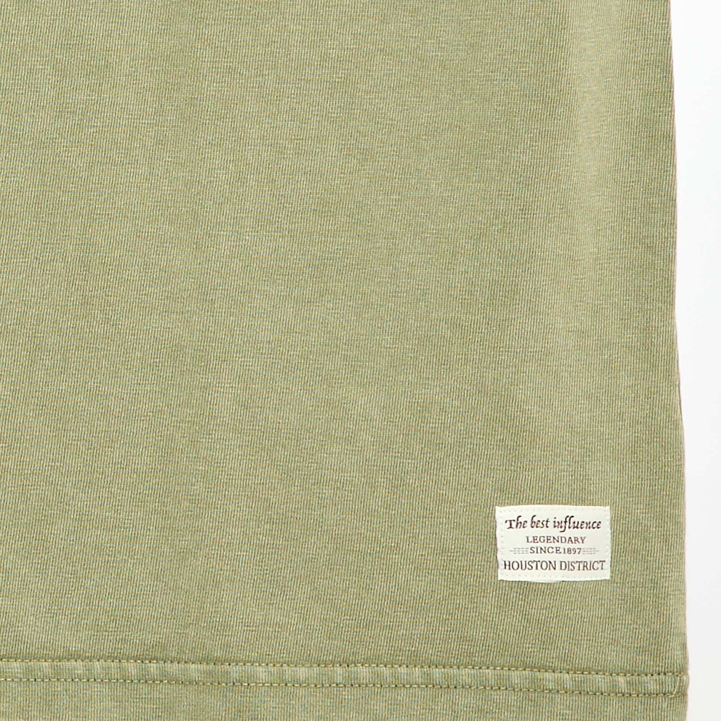 Oversized Washed-Effect T-Shirt KHAKI