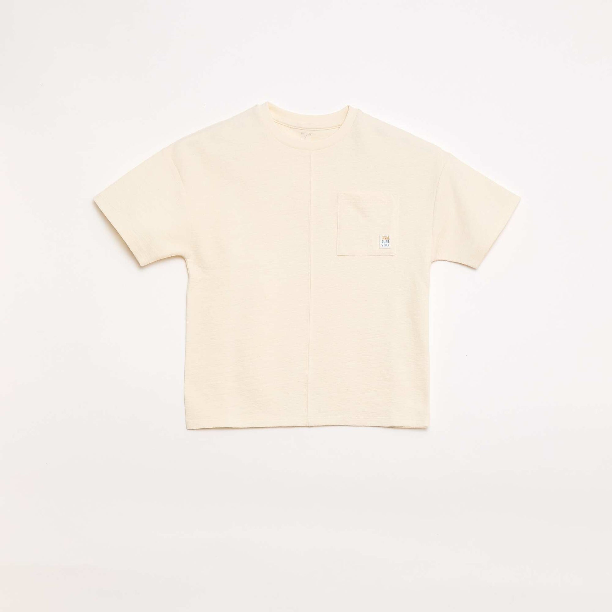 Oversized Short-Sleeve T-Shirt WHITE