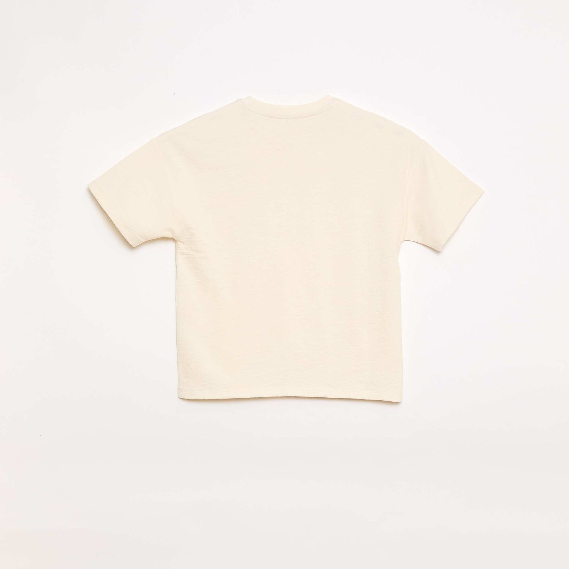 Oversized Short-Sleeve T-Shirt WHITE