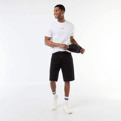 Denim Bermuda Shorts BLACK