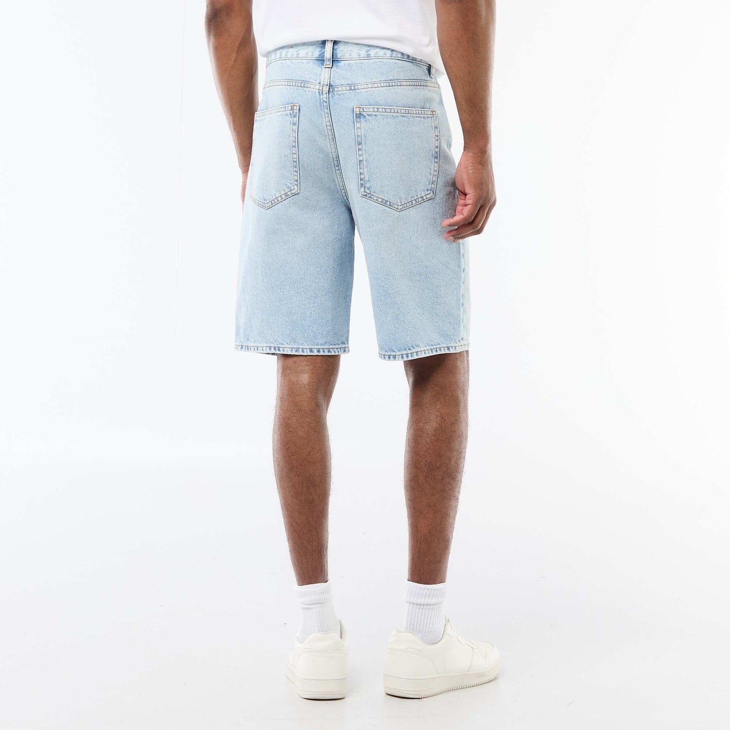 Denim Bermuda Shorts BLUE