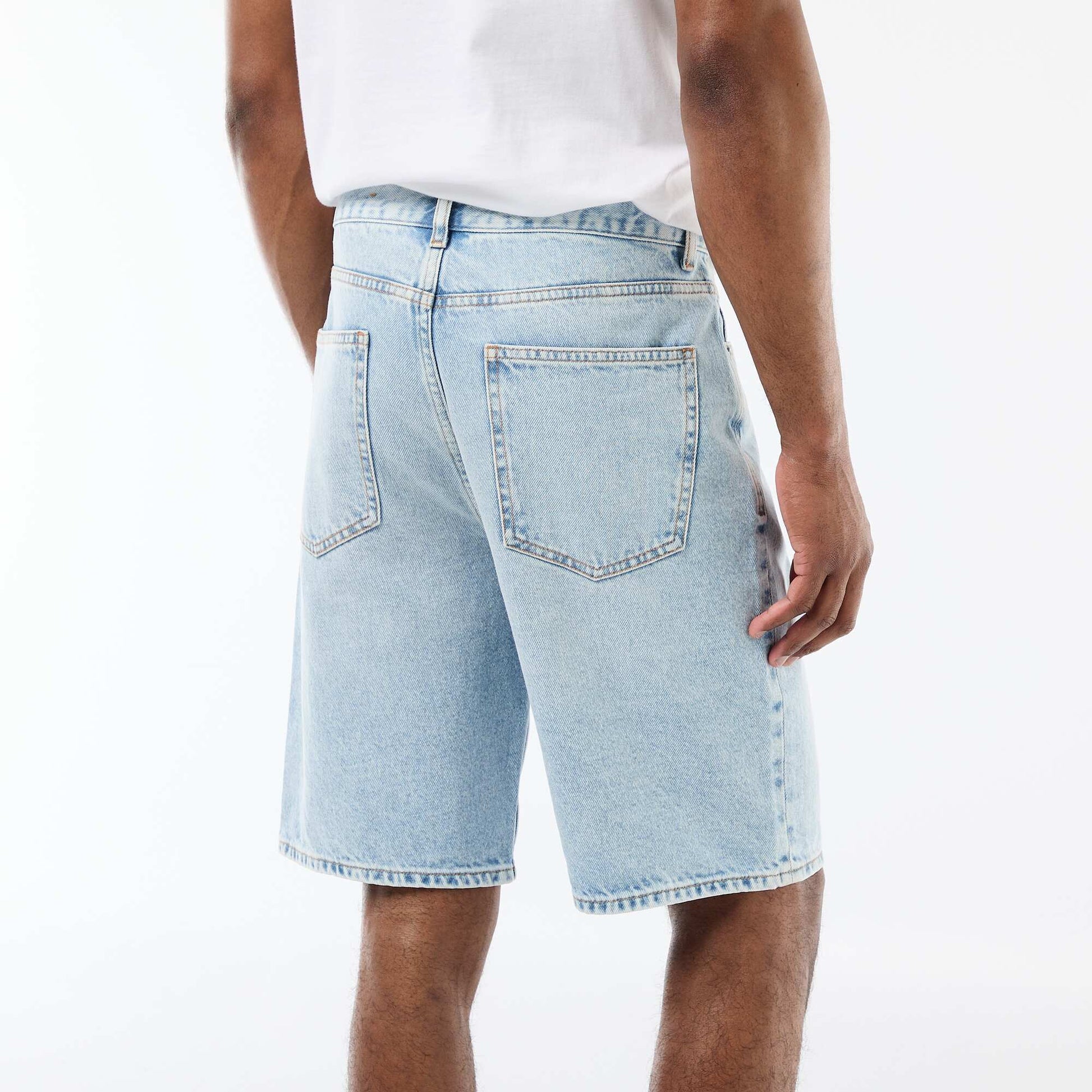 Denim Bermuda Shorts BLUE