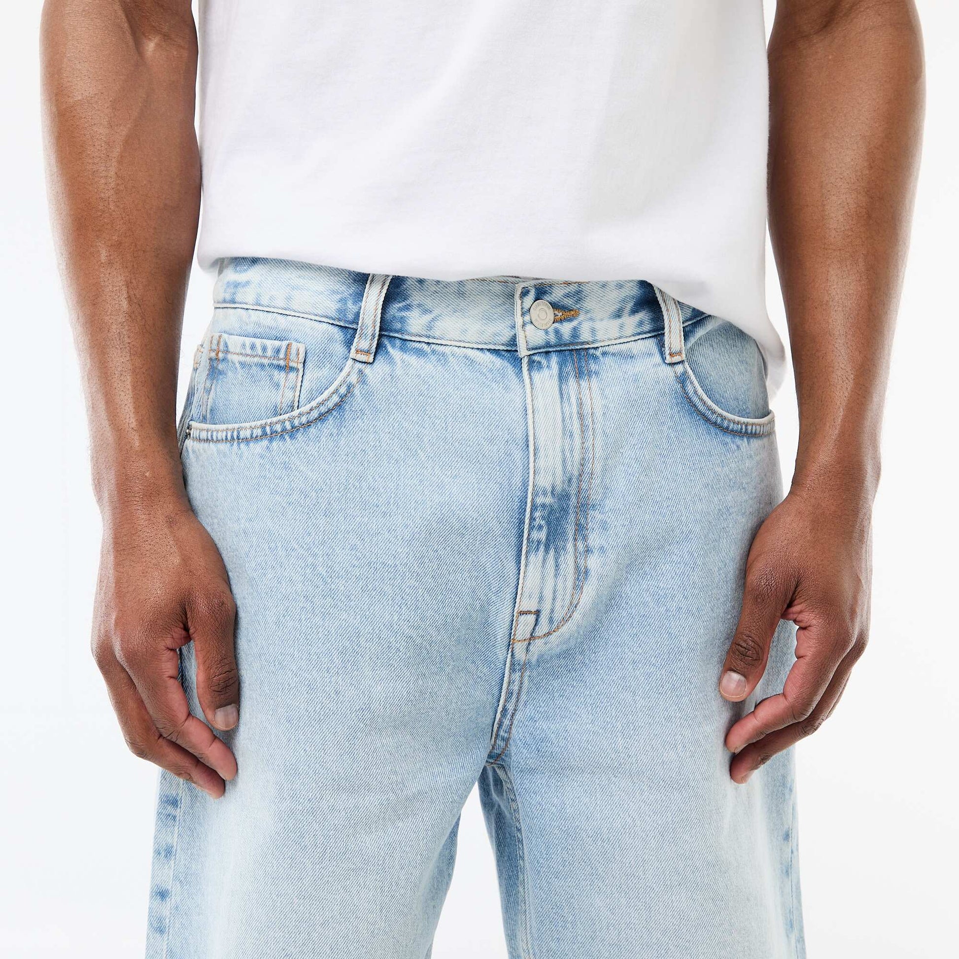Denim Bermuda Shorts BLUE