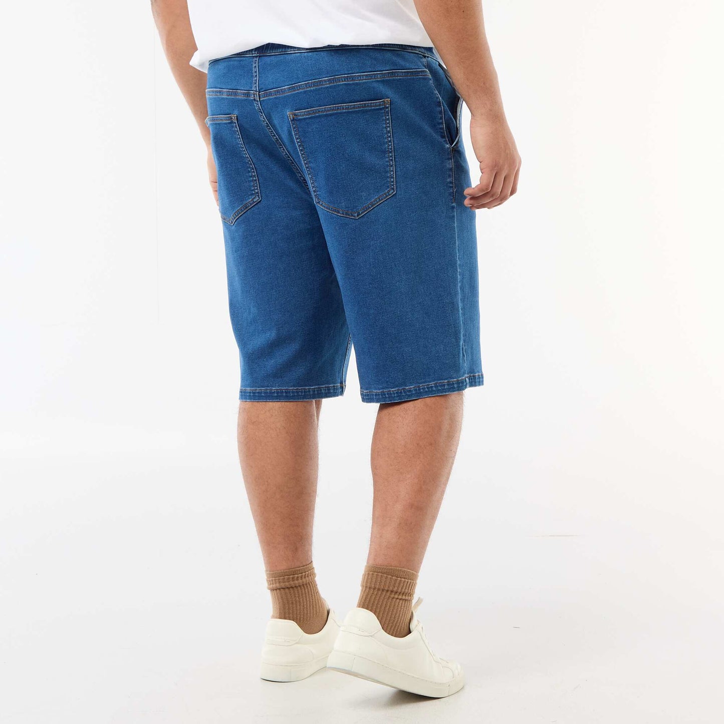 Denim Bermuda Shorts BLUE