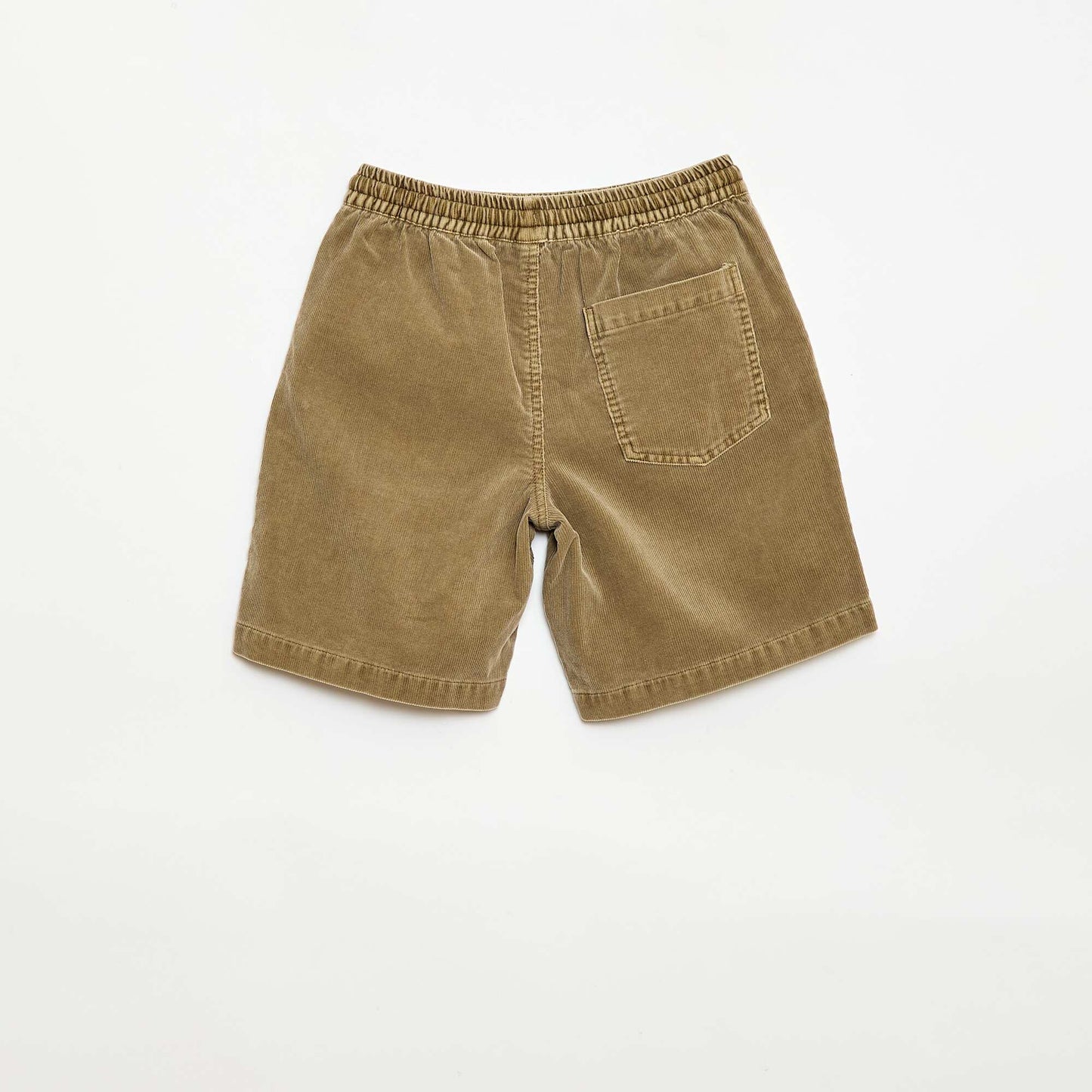 Corduroy Bermuda Shorts GREEN