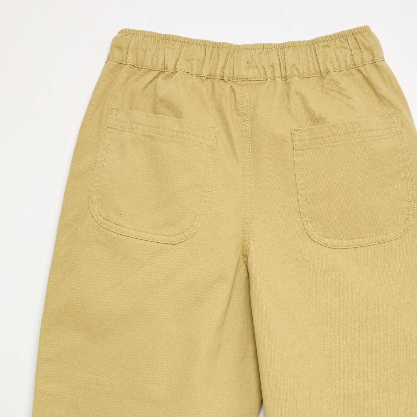 Joggers with Patch Side Pockets GREEN