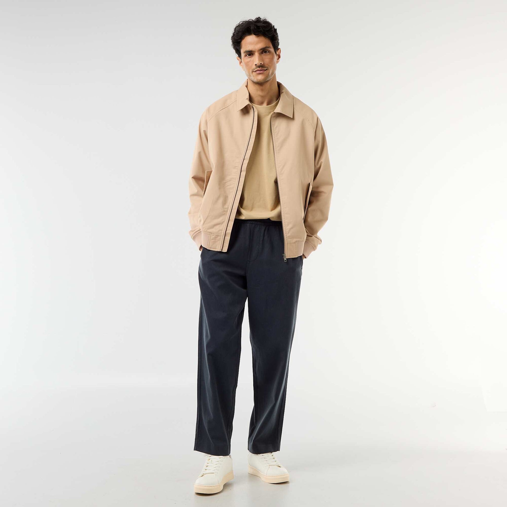 Joggers with Elasticated Waist BLUE