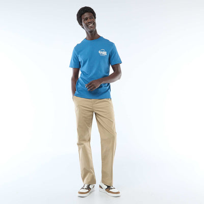 Regular Twill Trousers BEIGE