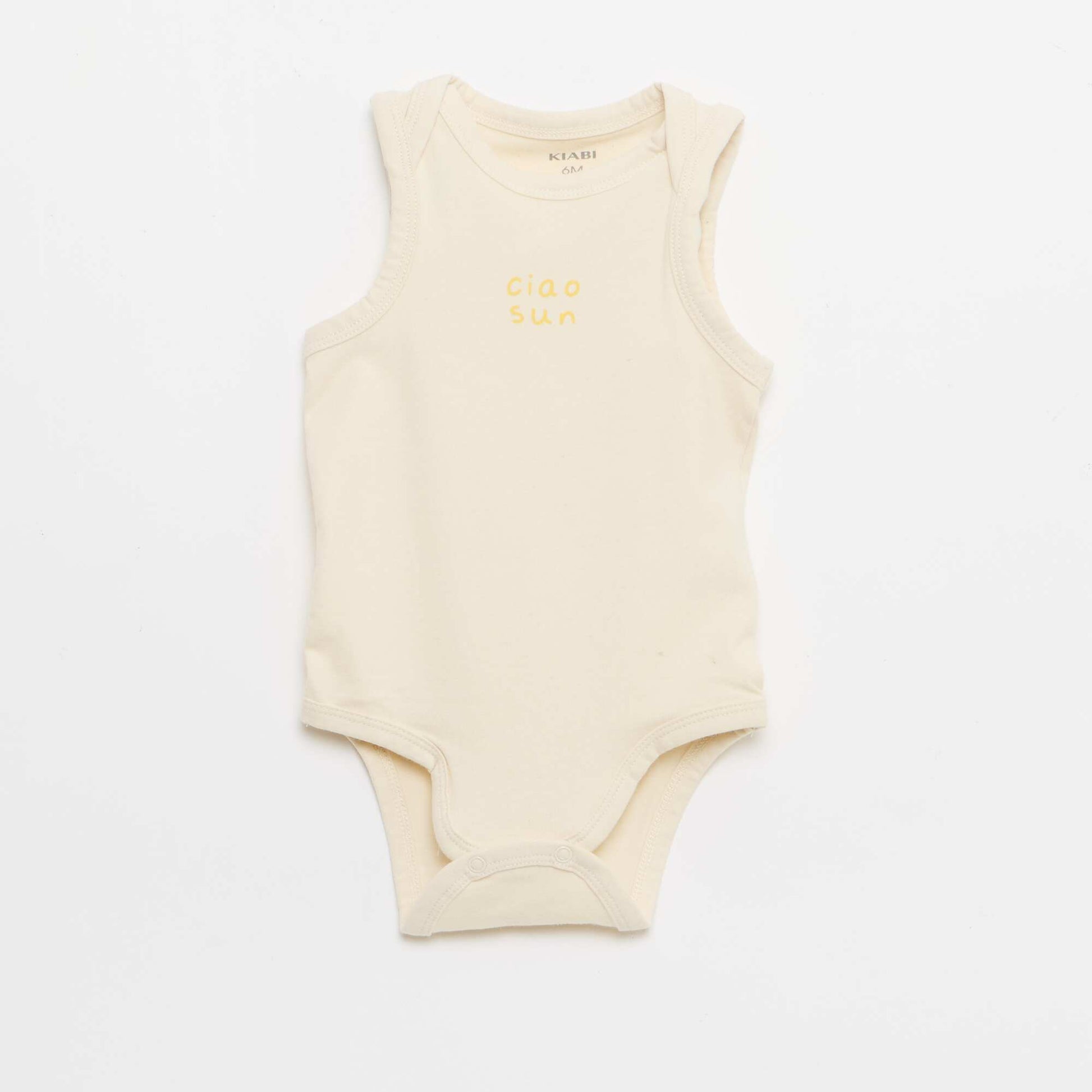 2-piece set - bodysuit + shorts BLUE