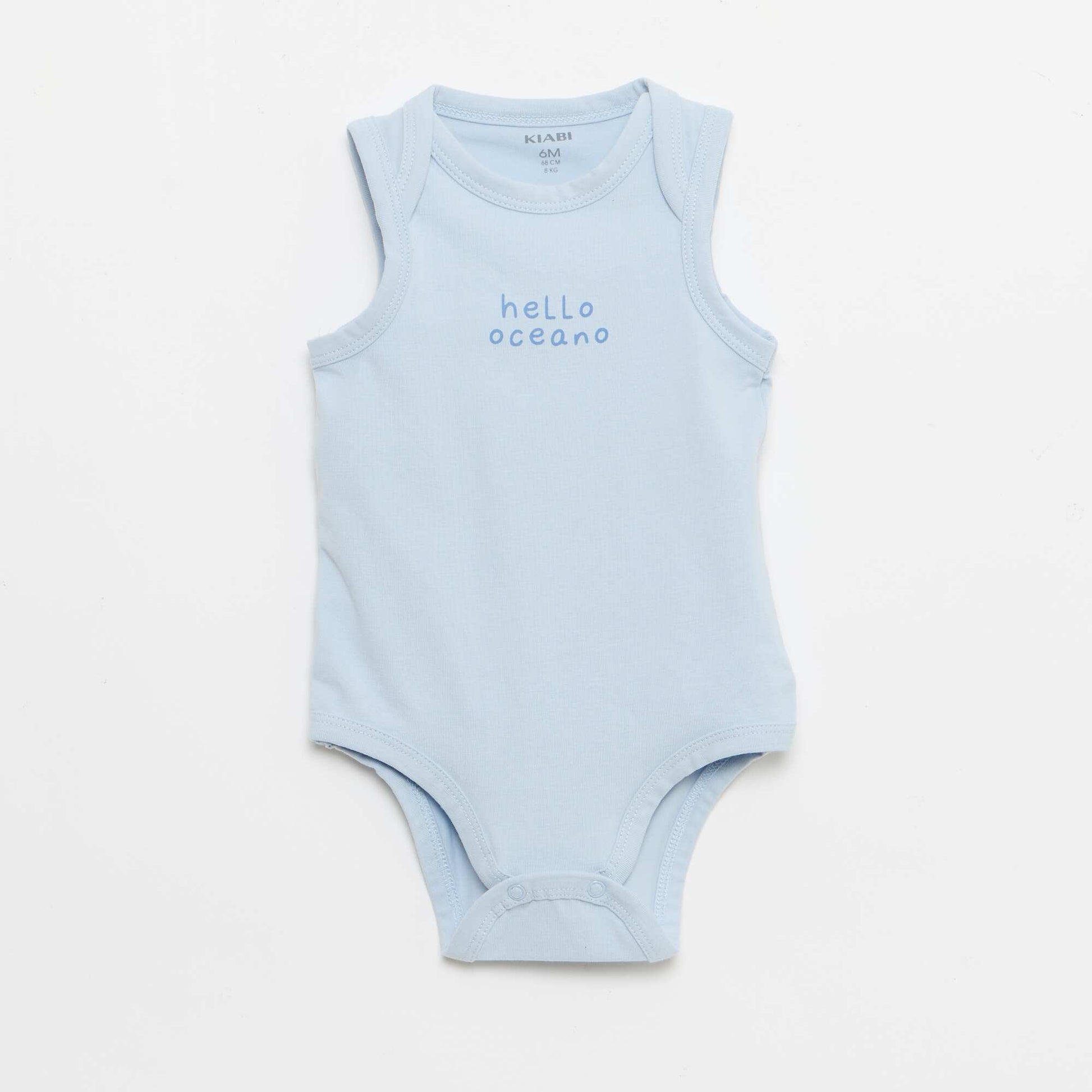 2-piece set - bodysuit + shorts BLUE