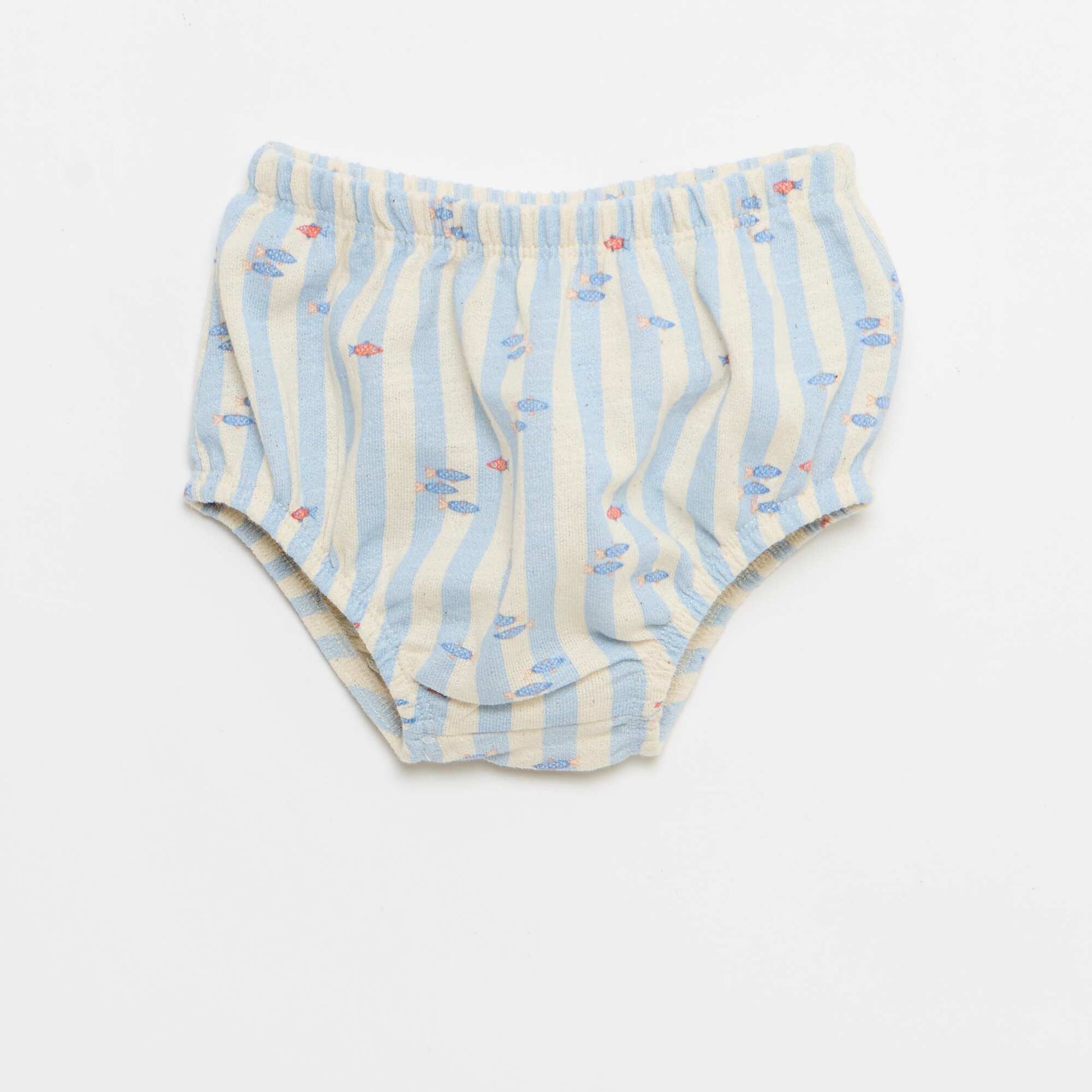 2-piece set - bodysuit + shorts BLUE