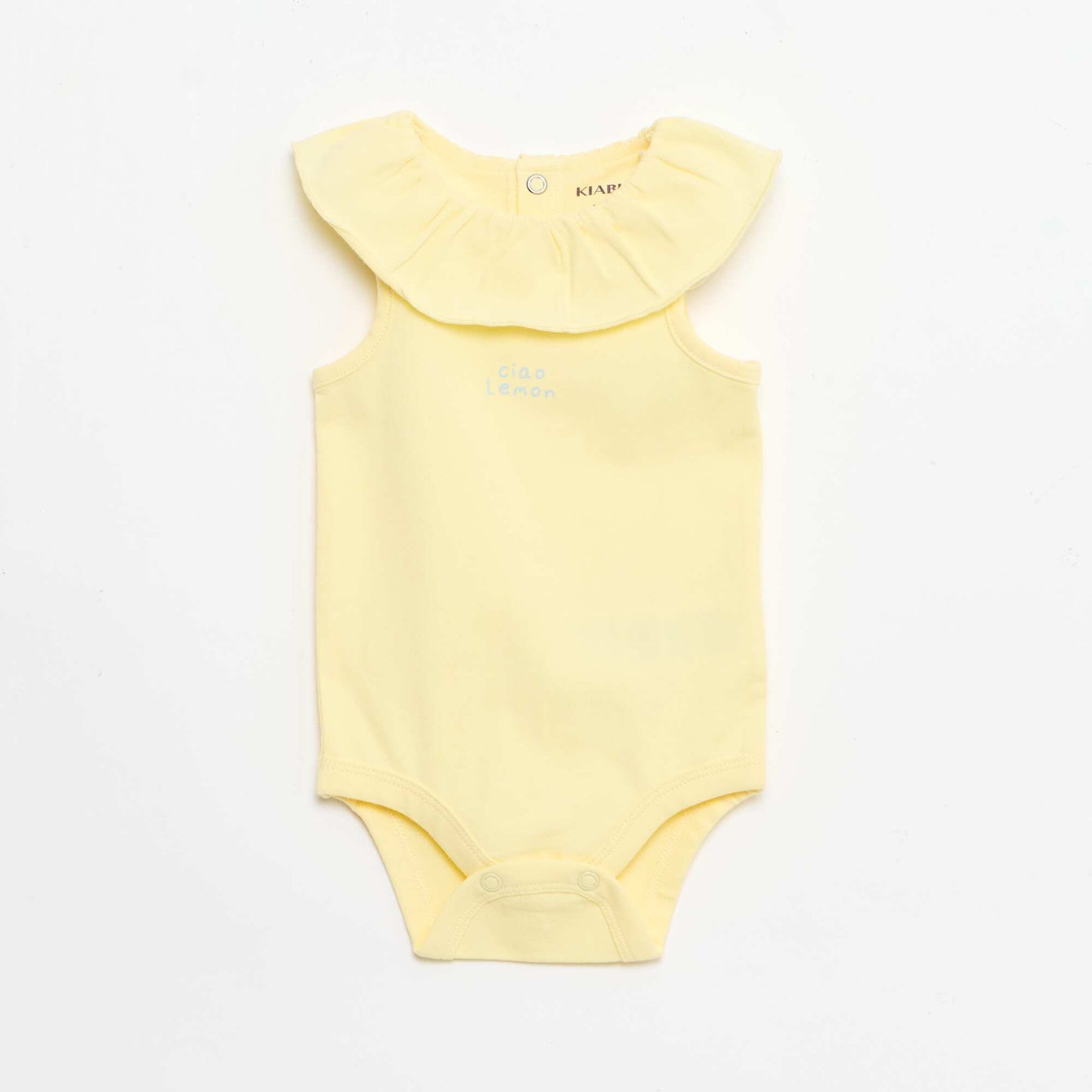 2-piece bodysuit + bloomers set YELLOW