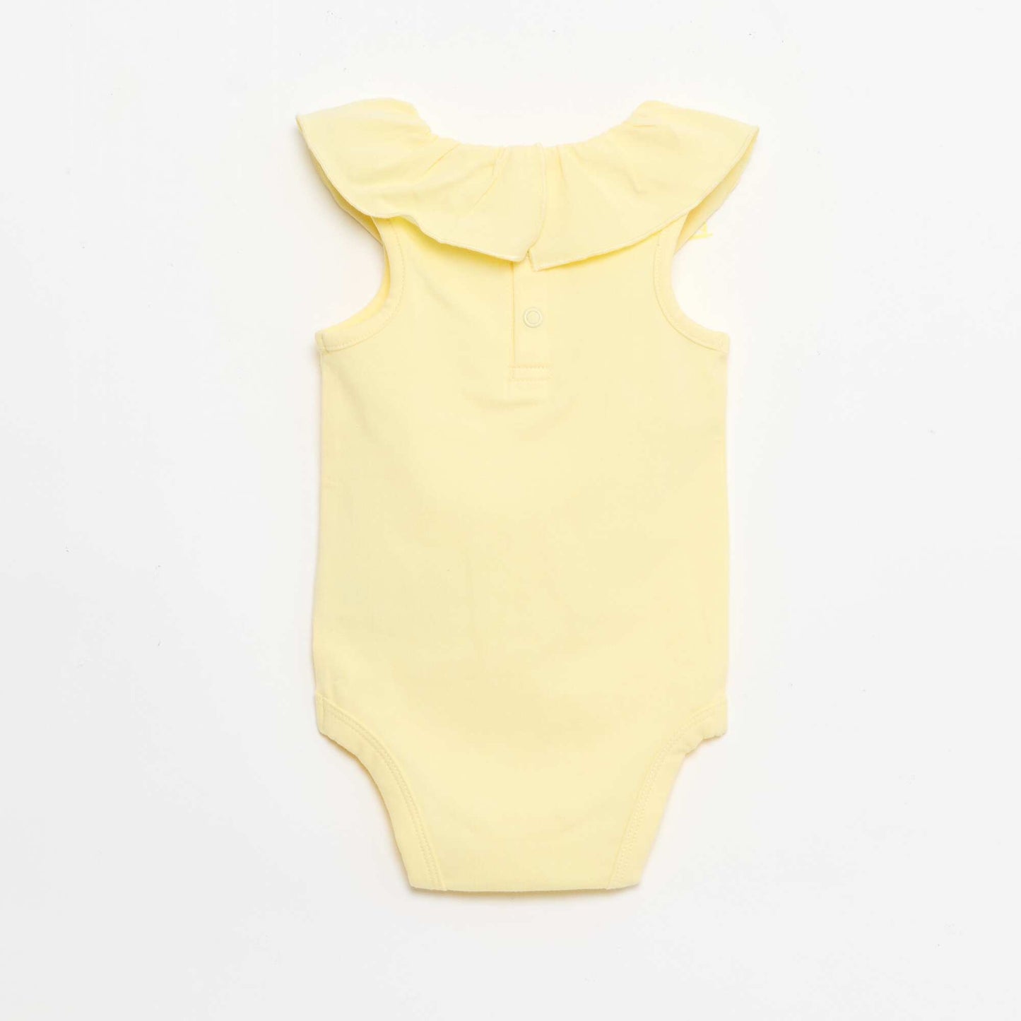 2-piece bodysuit + bloomers set YELLOW