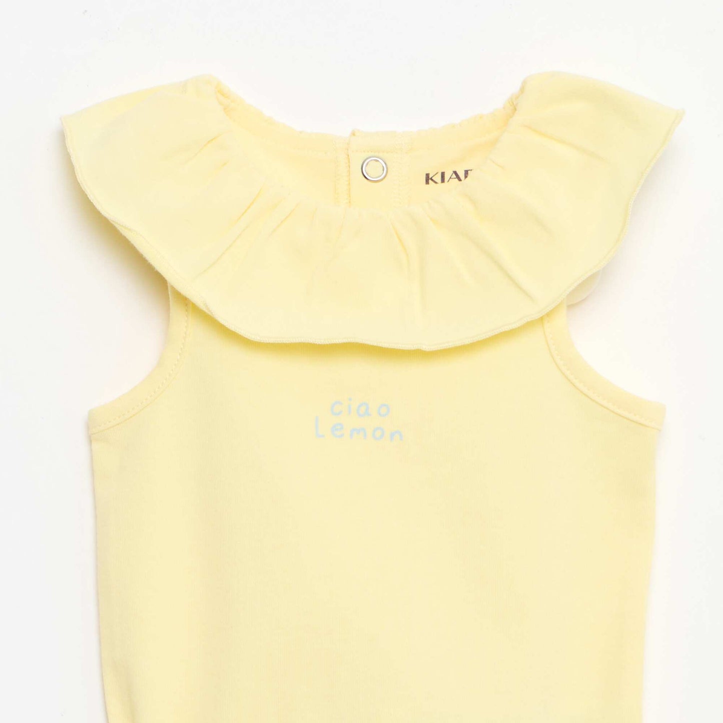 2-piece bodysuit + bloomers set YELLOW