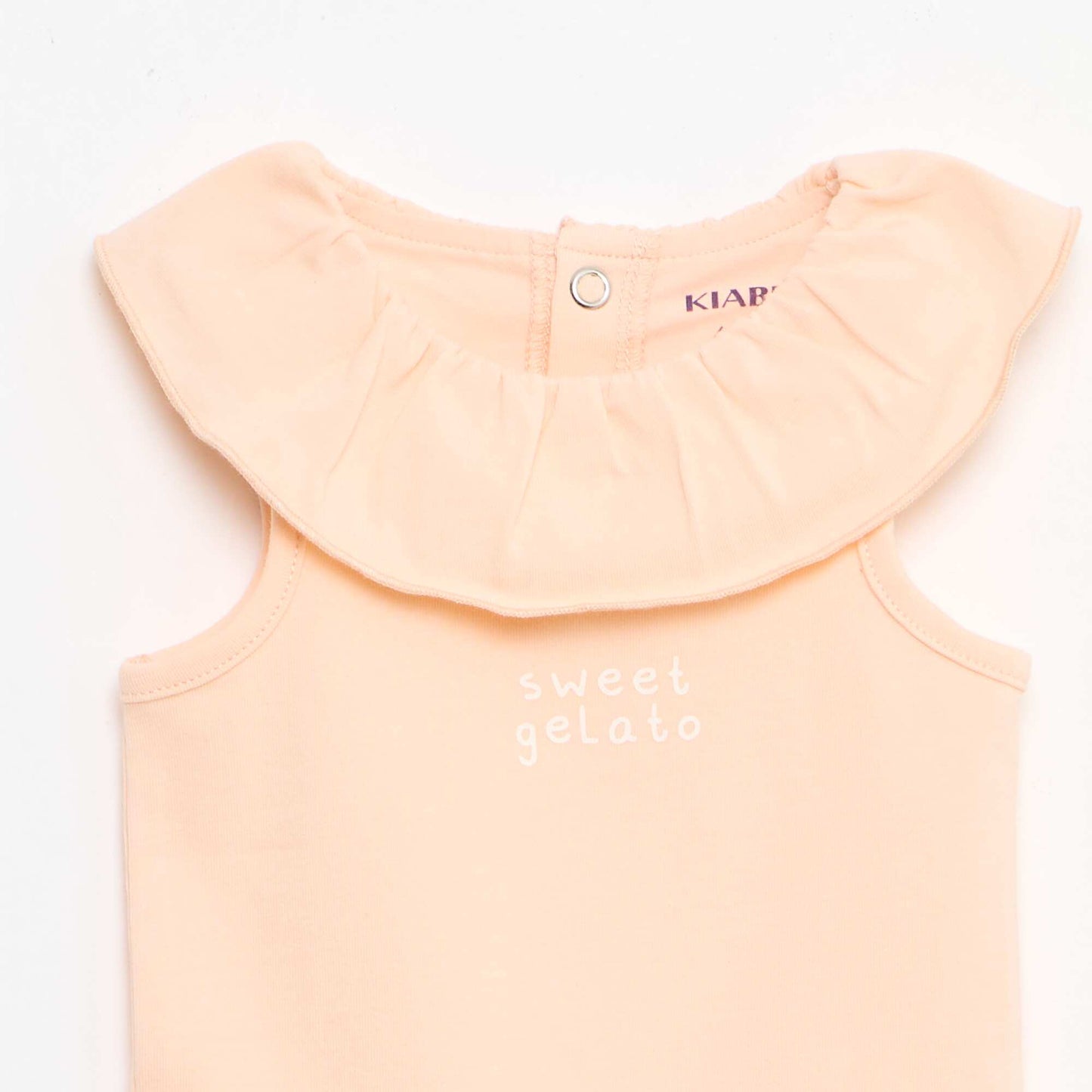 2-piece bodysuit + bloomers set PINK