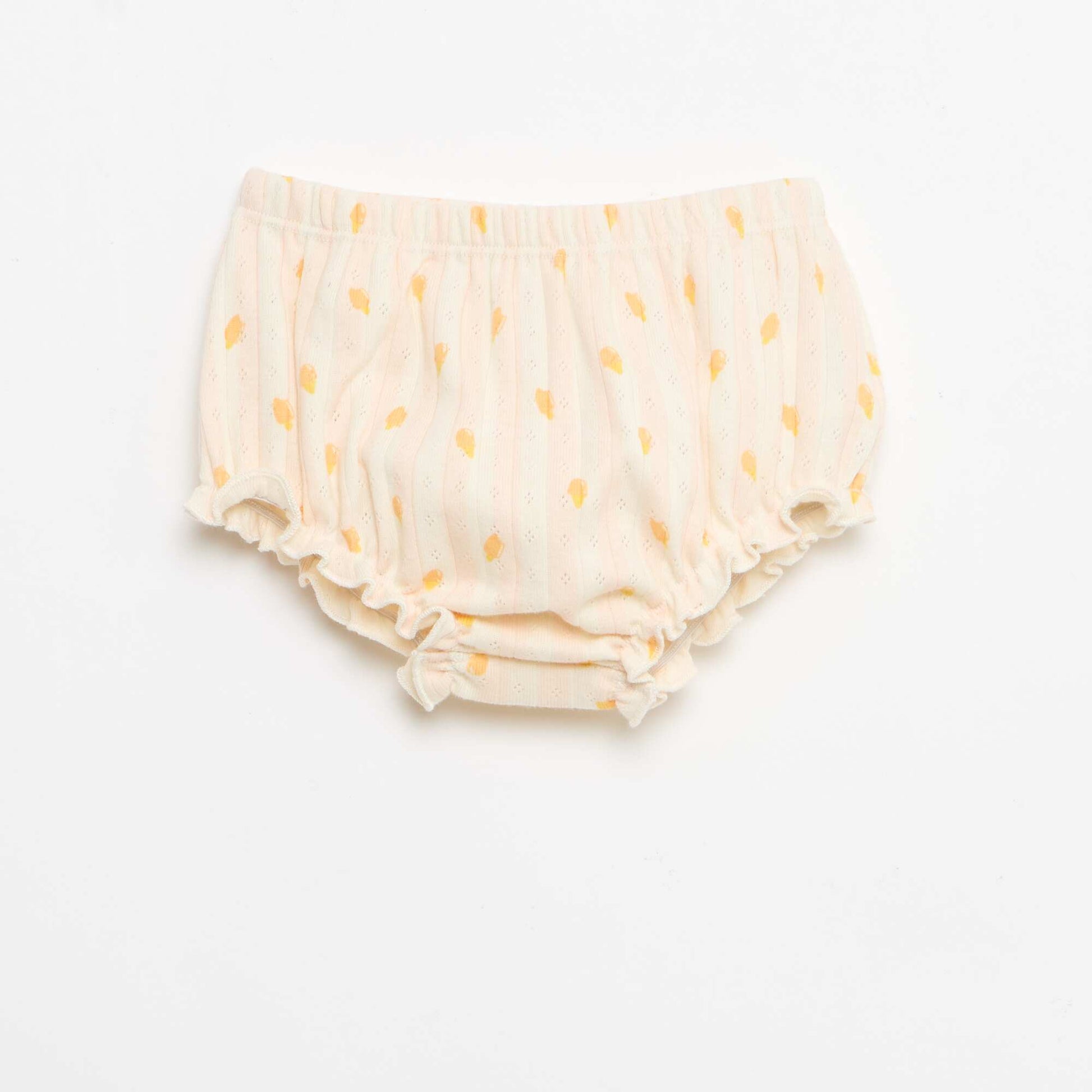 2-piece bodysuit + bloomers set PINK