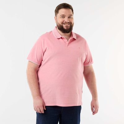 Regular fit polo shirt ORANGE