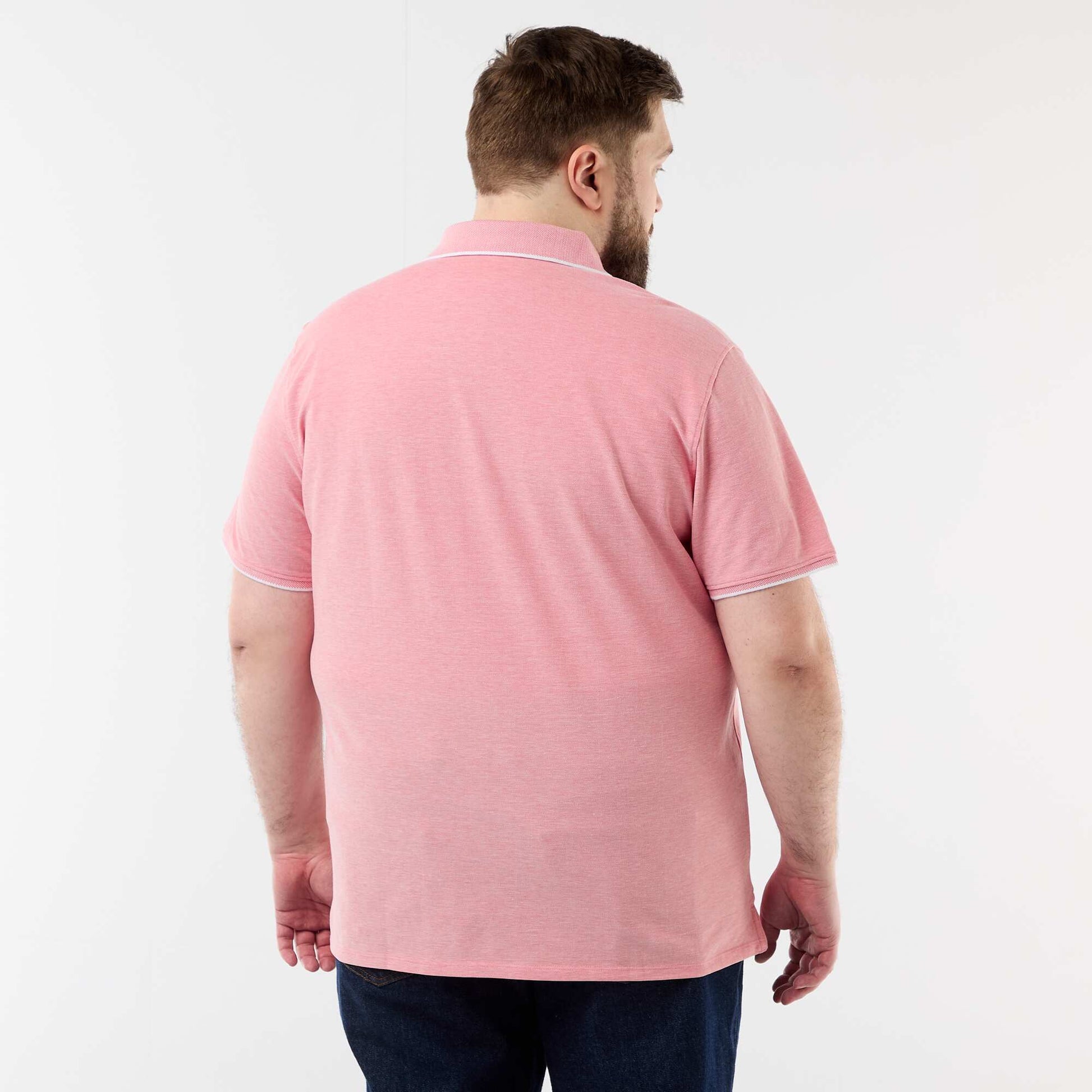 Regular fit polo shirt ORANGE