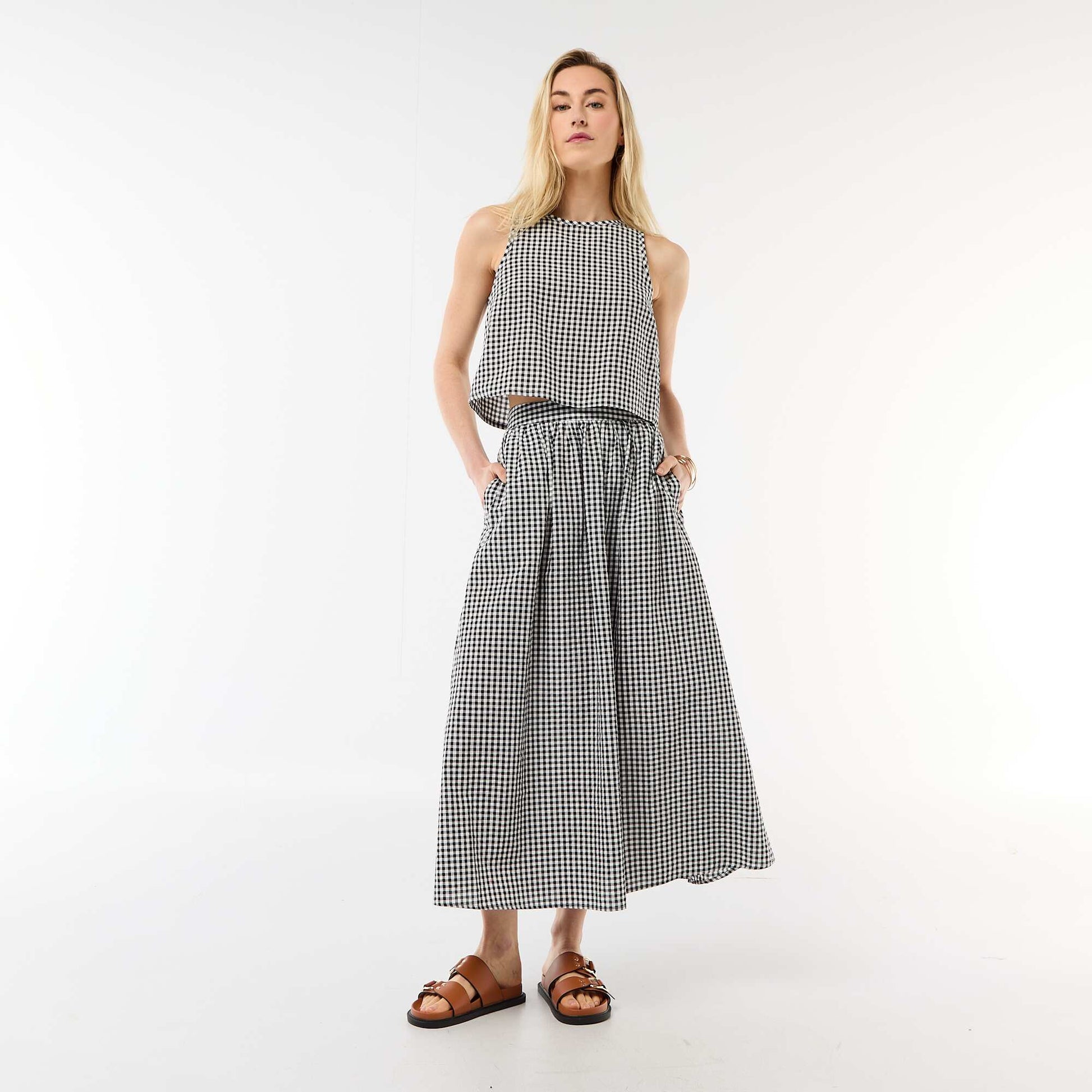 Long Skirt BLACK