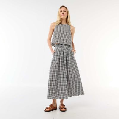 Long Skirt BLACK