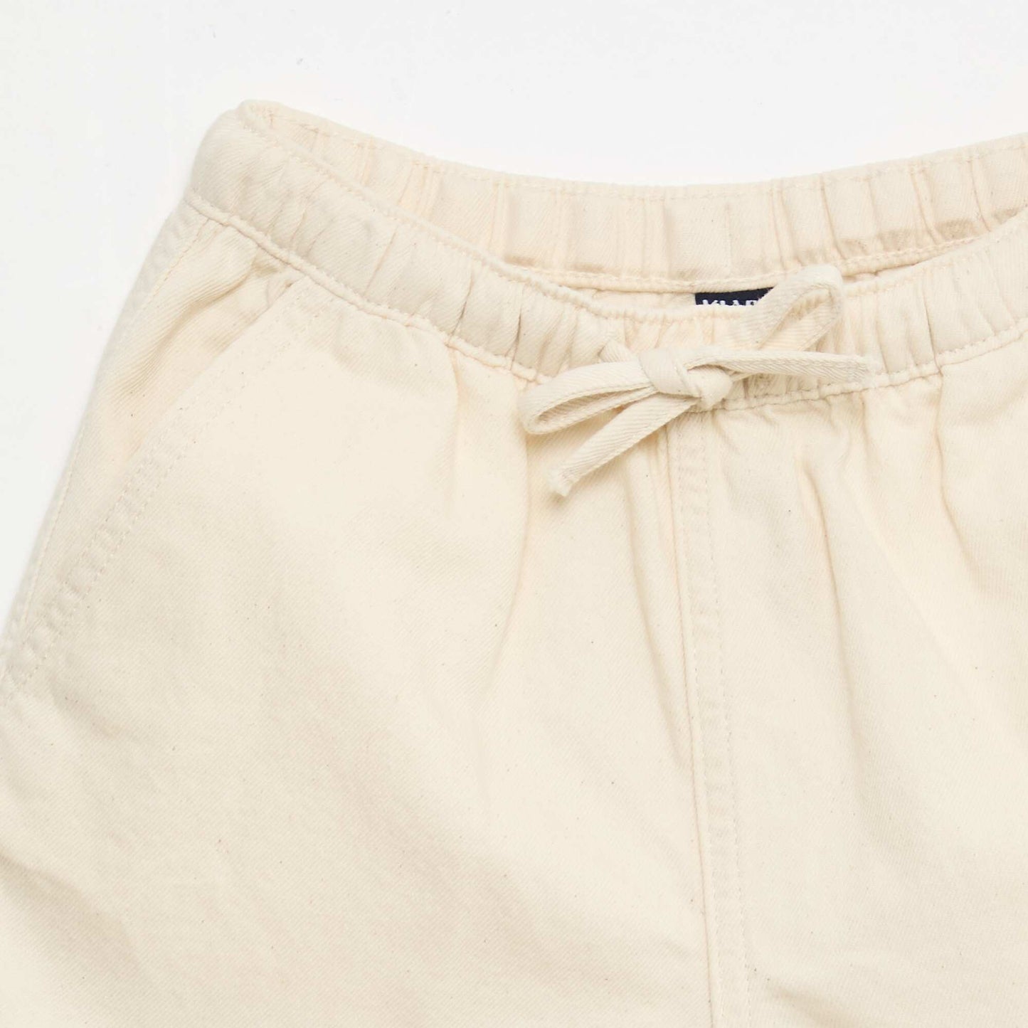 Plain Twill Shorts WHITE