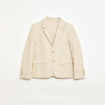 Plain Suit Jacket BEIGE