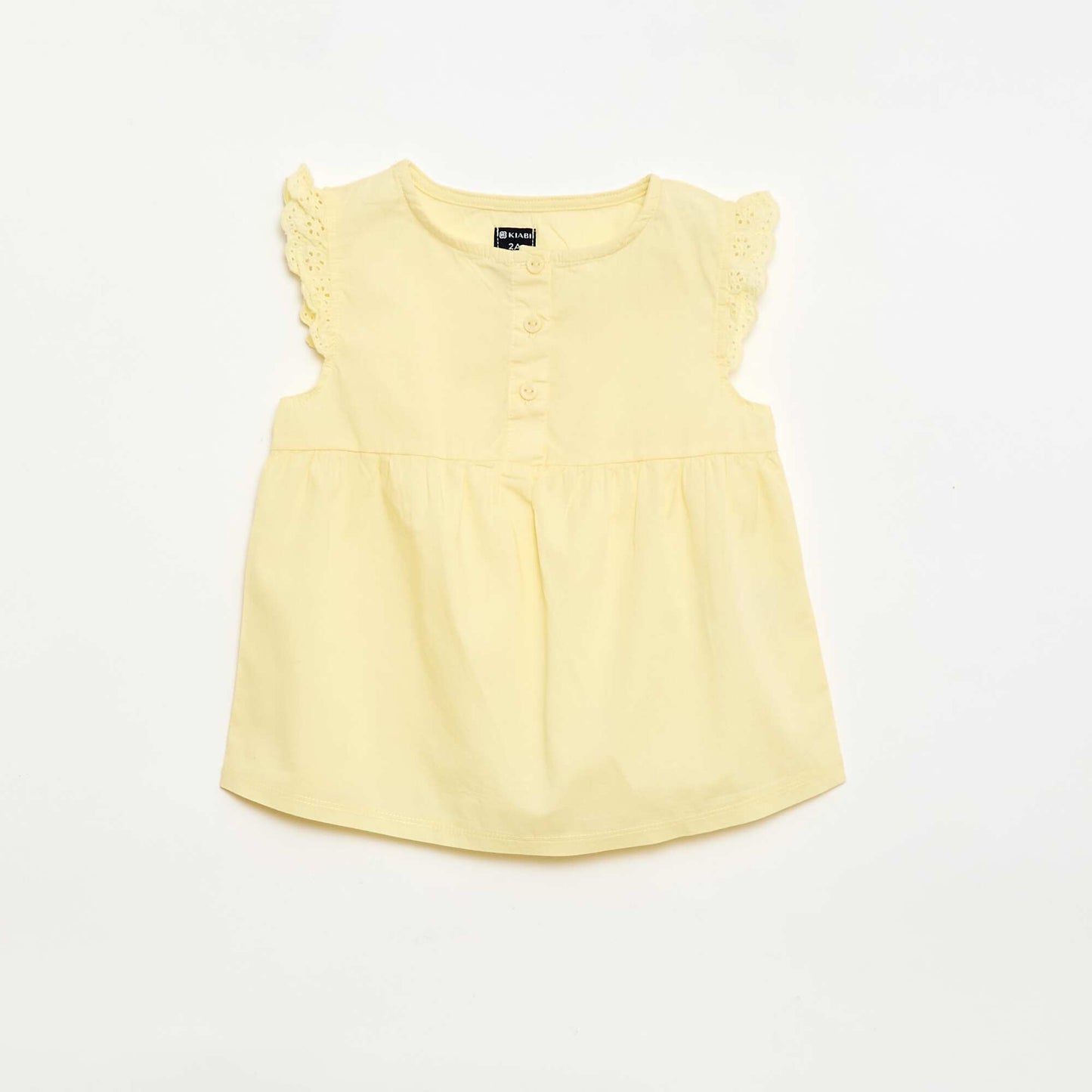 Short Tank Top and Shorts Pajama Set - 2 Pieces YELLOW
