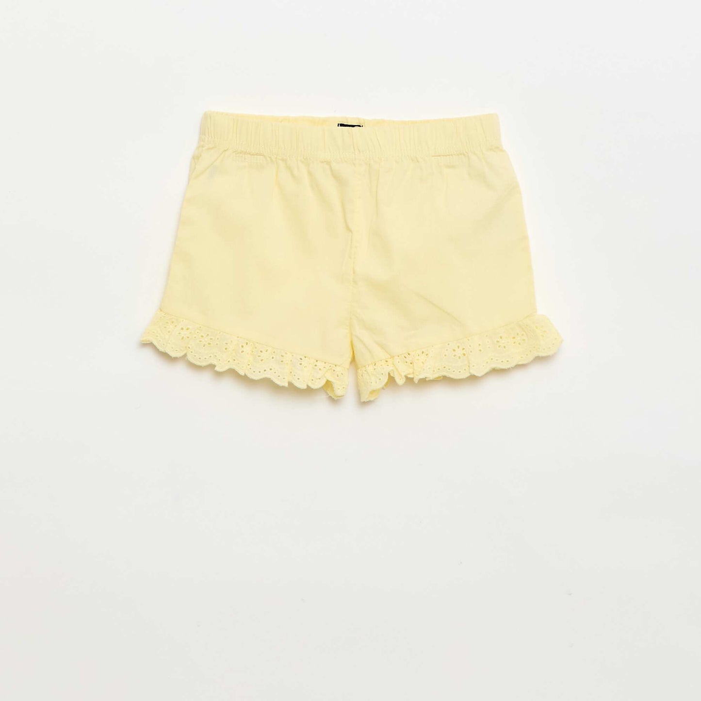 Short Tank Top and Shorts Pajama Set - 2 Pieces YELLOW