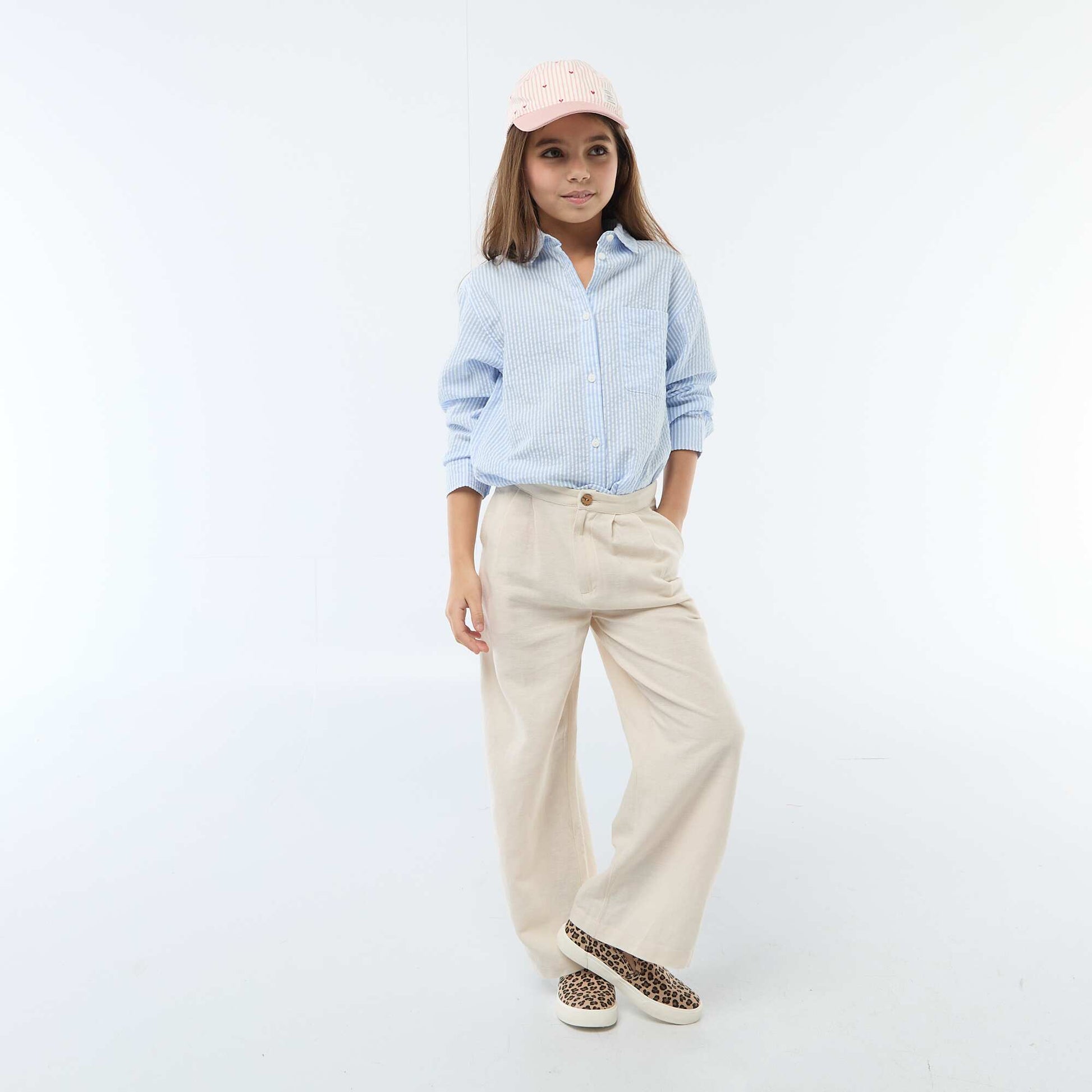 Striped Shirt BLUE