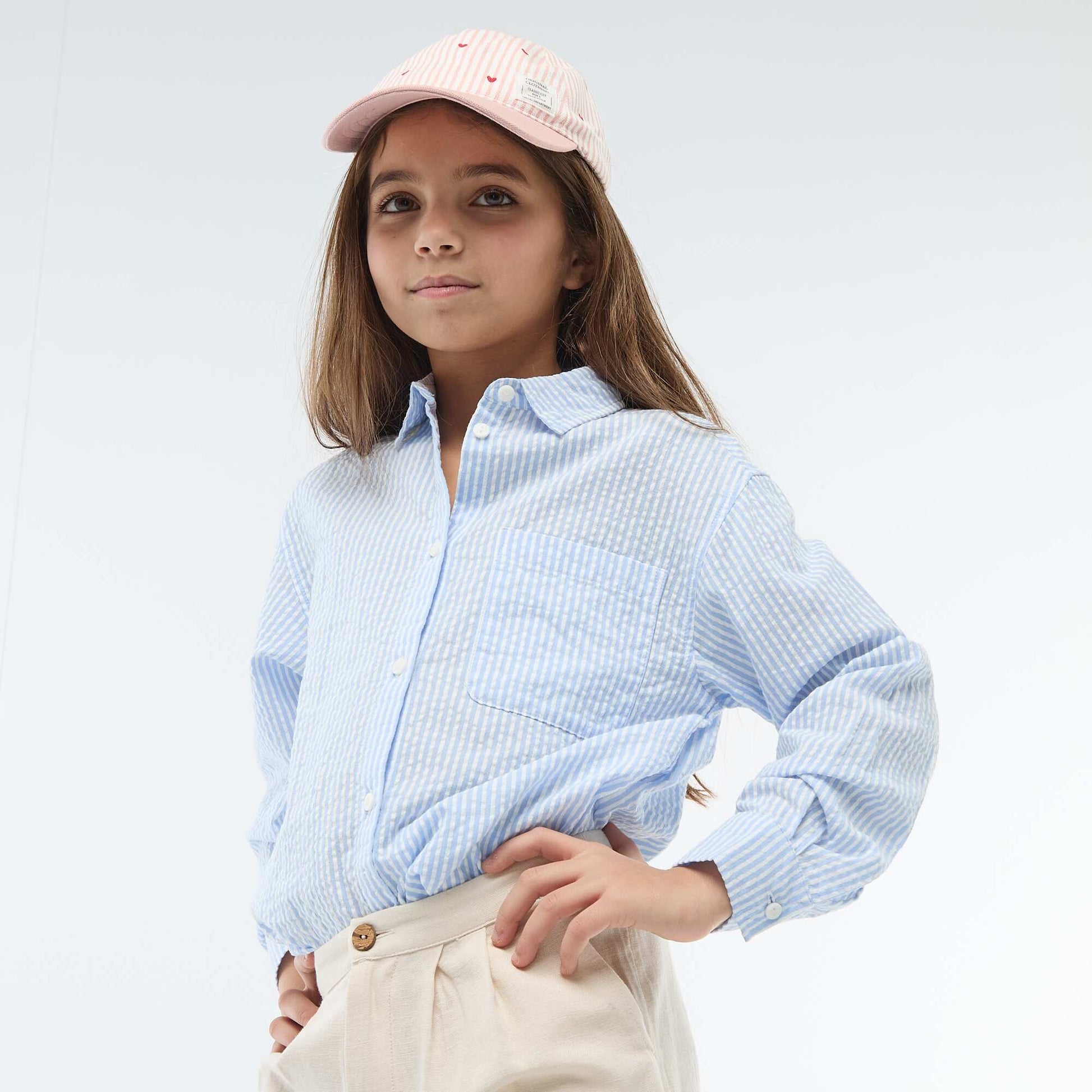 Striped Shirt BLUE