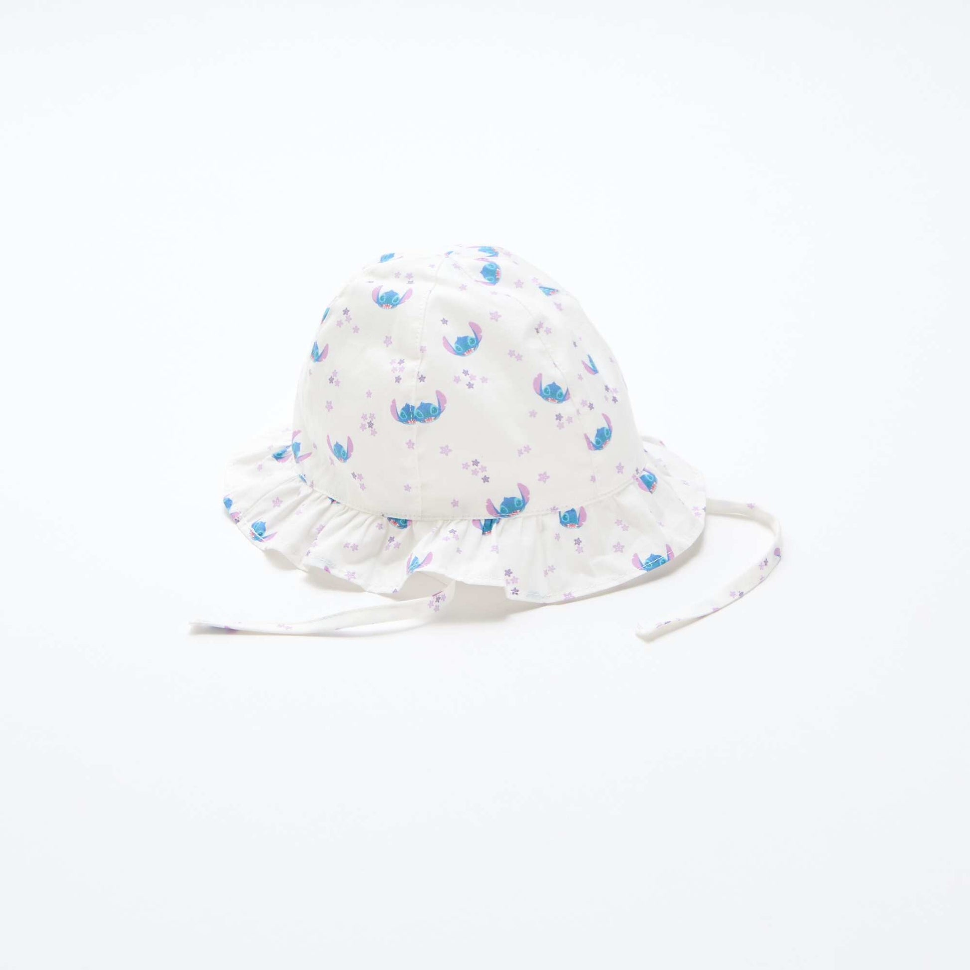 'Stitch' 'Disney' Bucket Hat with Tie Straps BLUE