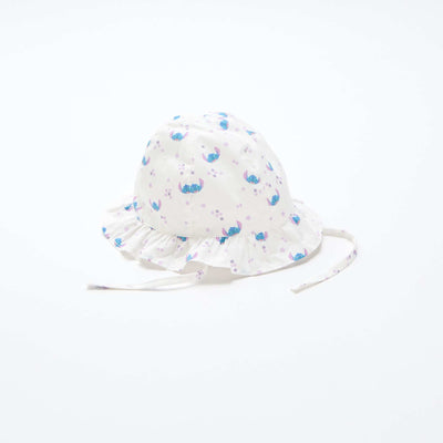 'Stitch' 'Disney' Bucket Hat with Tie Straps BLUE