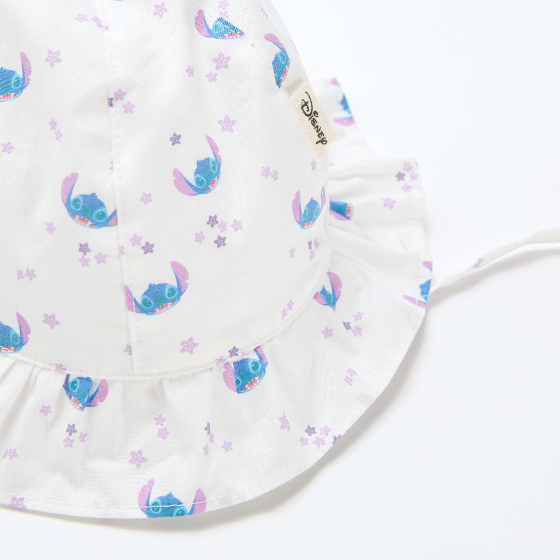 'Stitch' 'Disney' Bucket Hat with Tie Straps BLUE