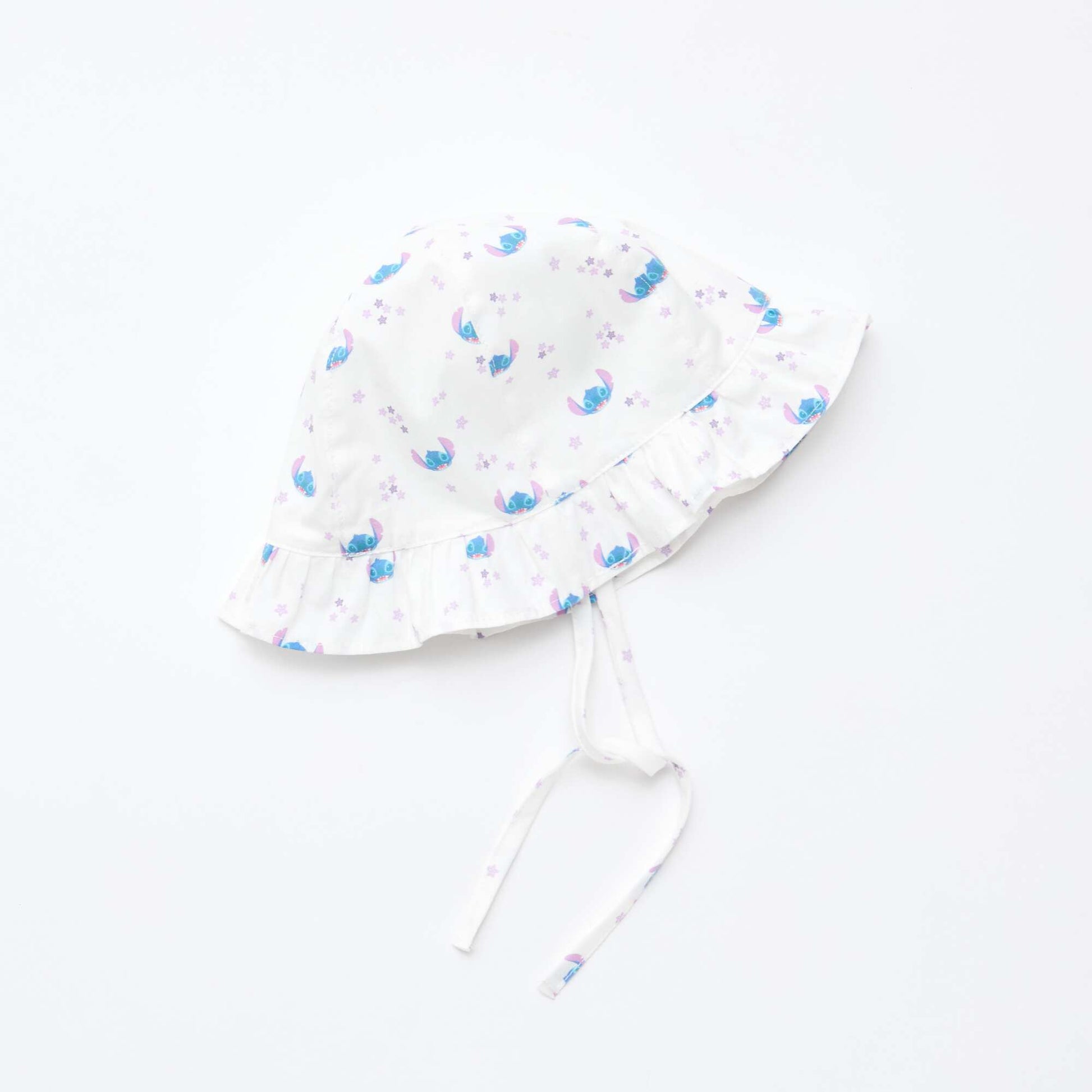 'Stitch' 'Disney' Bucket Hat with Tie Straps BLUE