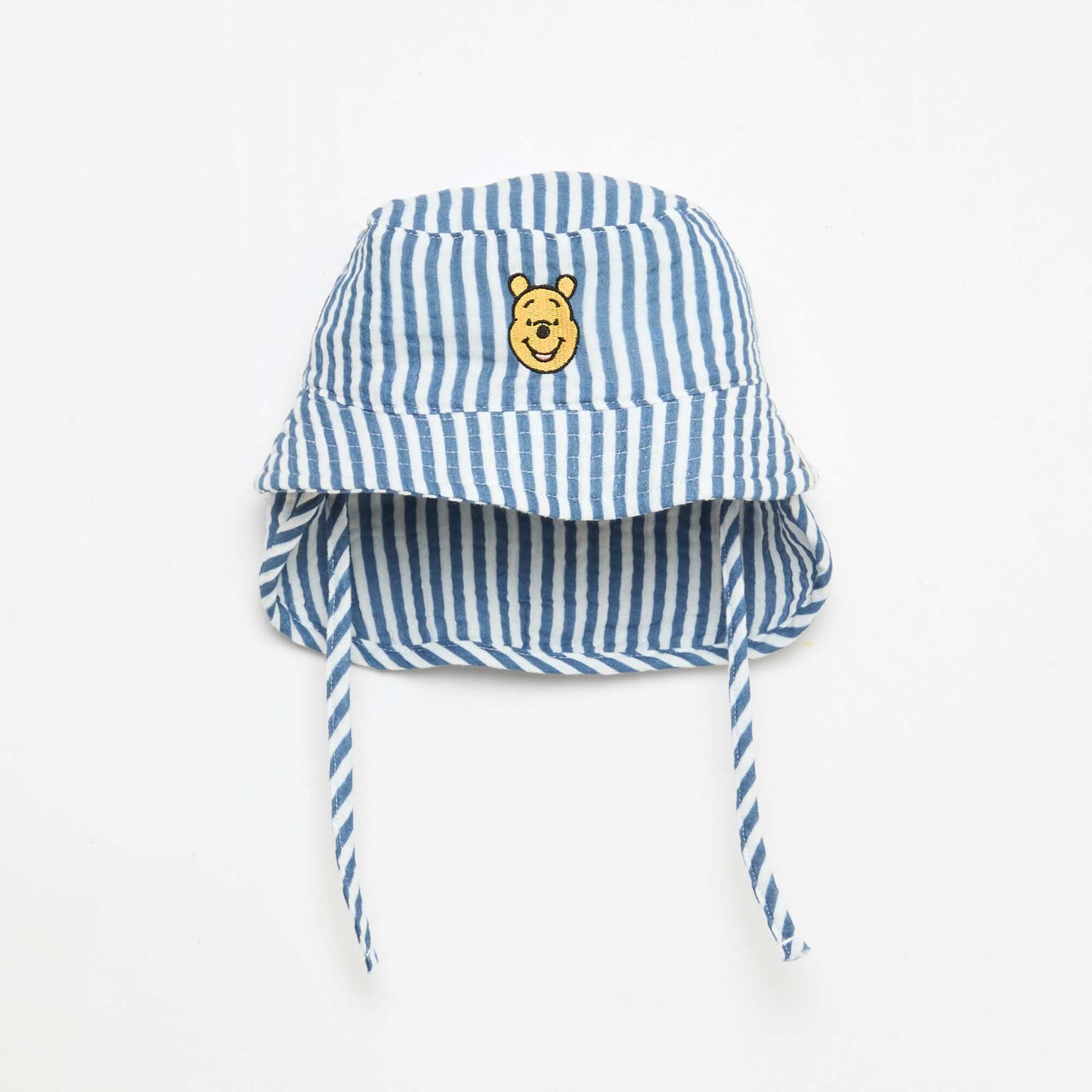 Winnie' Tie-Strap Hat BLUE